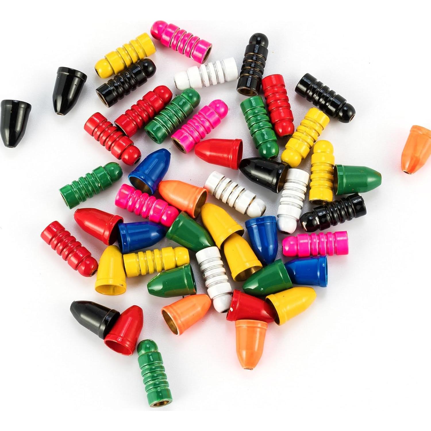 48 Plomos de Cebo Giratorio Cuoyuqie para Hacer DIY - Latón