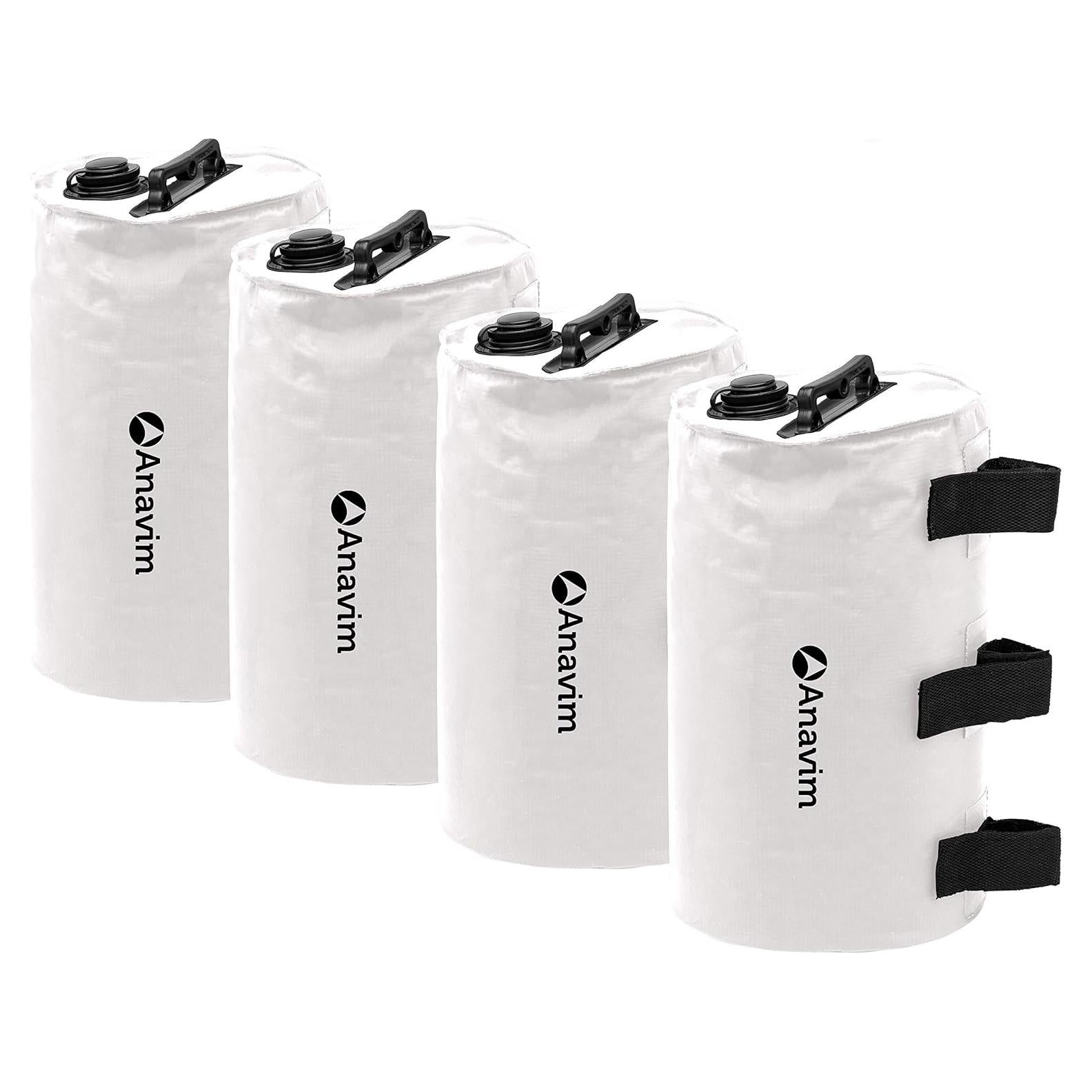Bolsa de Pesas de Agua Anavim para Canopy Plegable 9.5L Blanca
