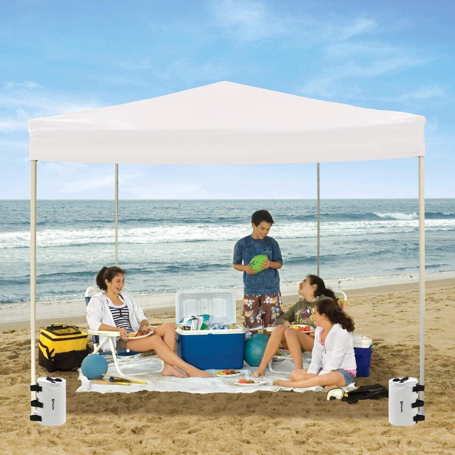 Bolsa de Pesas de Agua Anavim para Canopy Plegable 9.5L Blanca