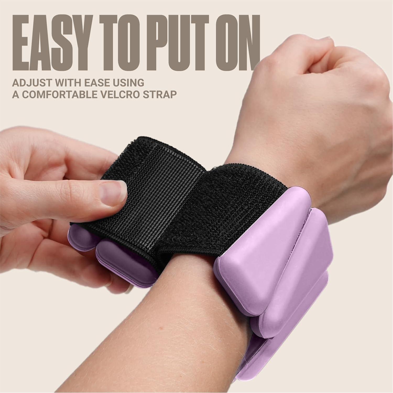 Pesas de Muñeca y Tobillo SPORTBIT 0.45 kg Ajustables - 2 Pzas