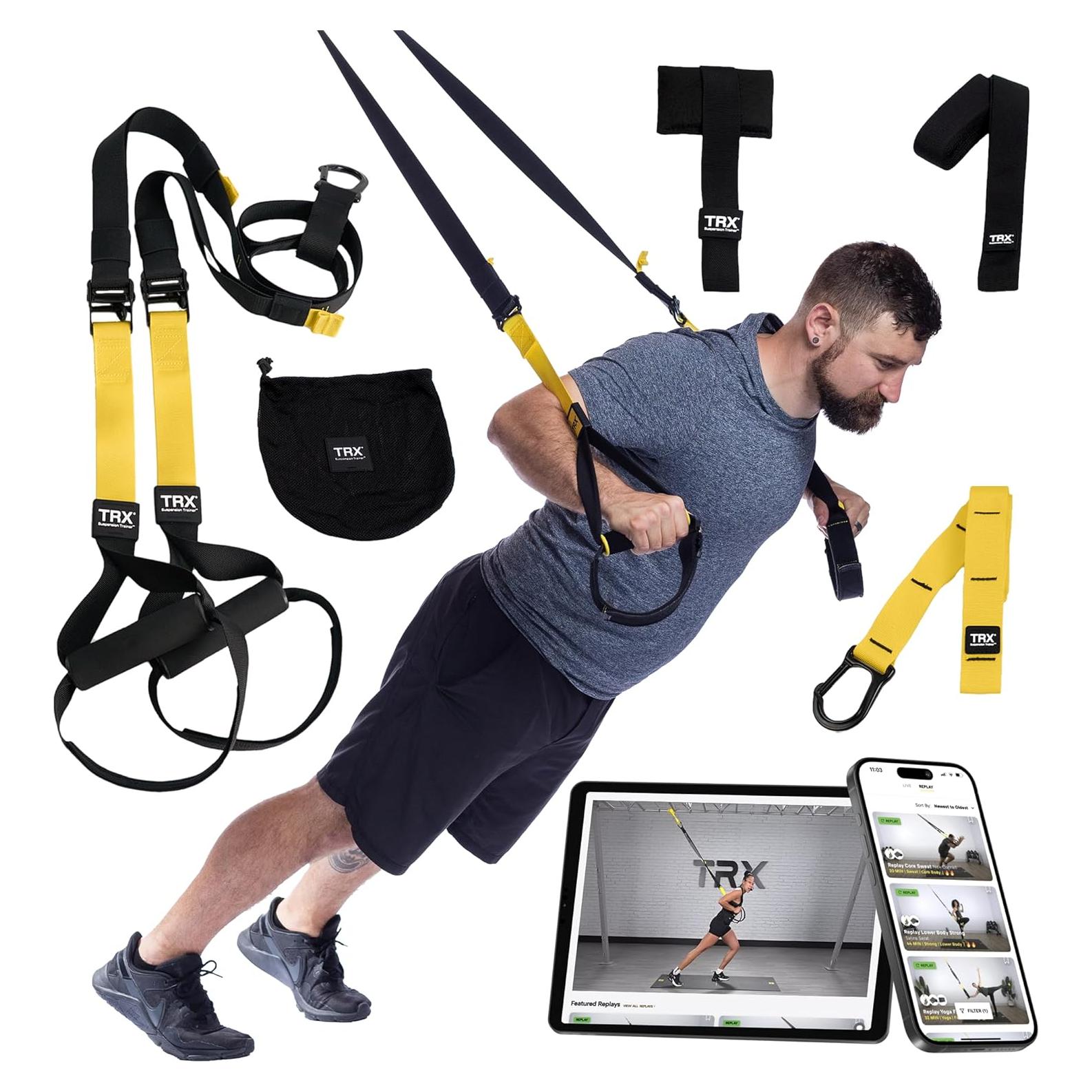 Sistema de Entrenamiento en Suspensión TRX Todo-en-Uno - Negro