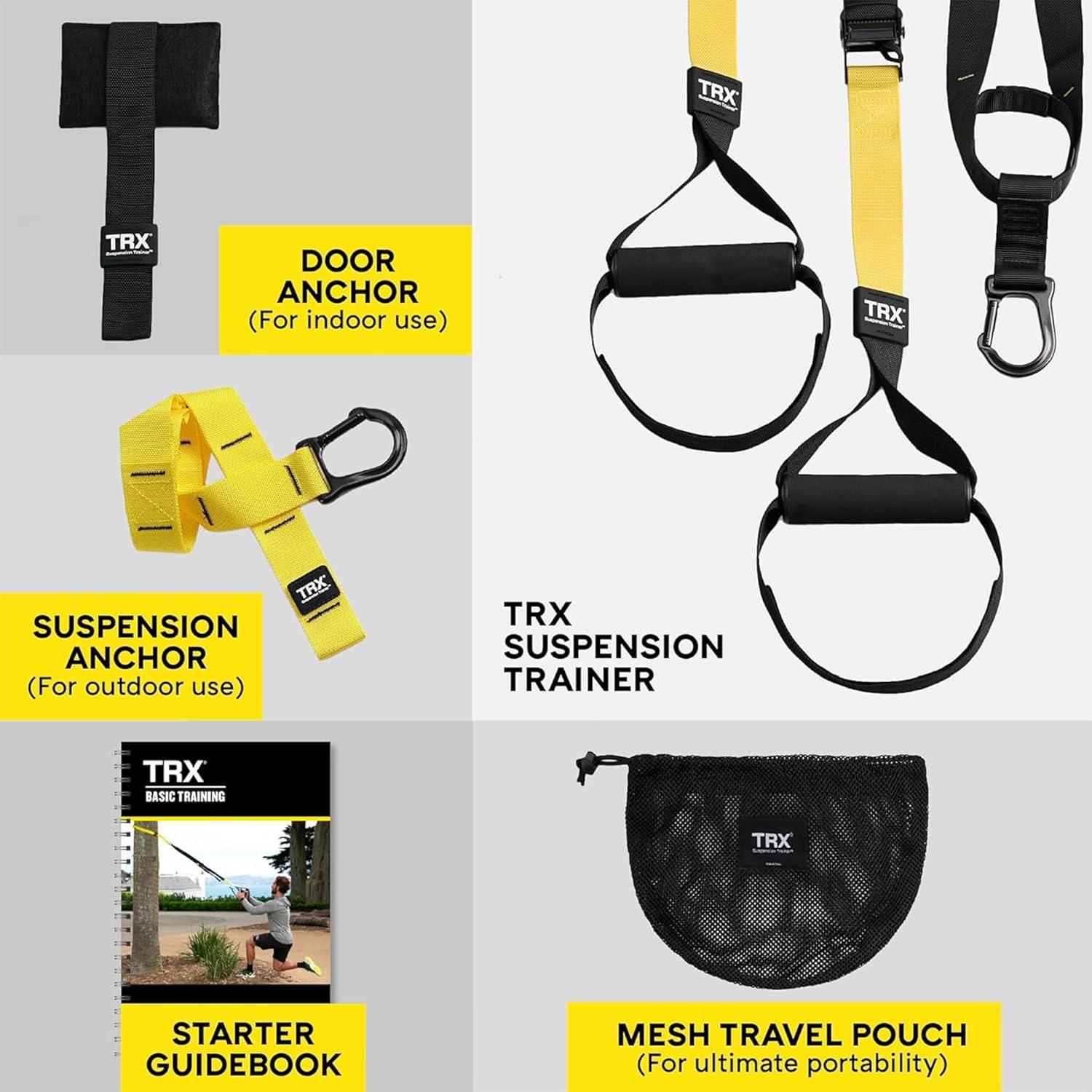Sistema de Entrenamiento en Suspensión TRX Todo-en-Uno - Negro
