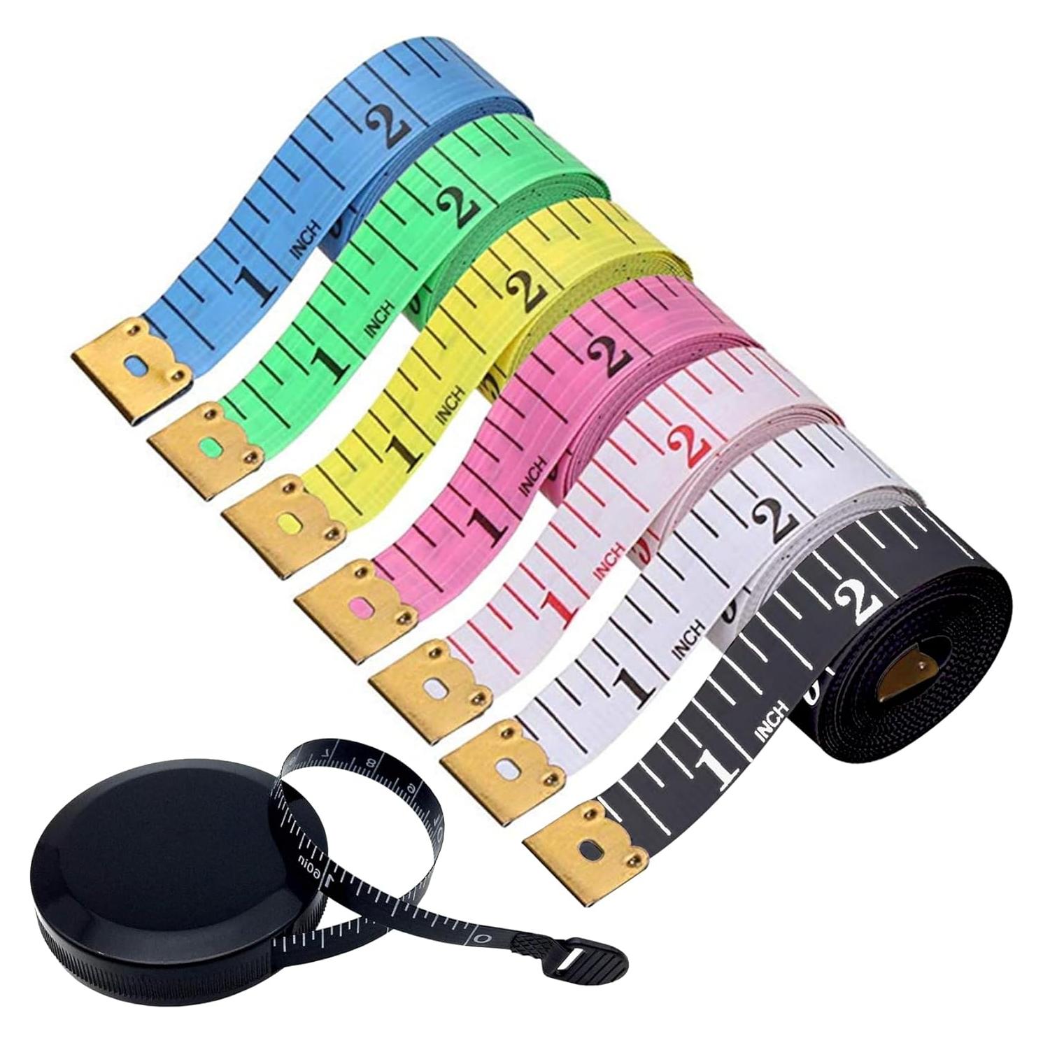 Cinta Métrica BoAn 8 PCS Suave y Retráctil 1.5 Metros