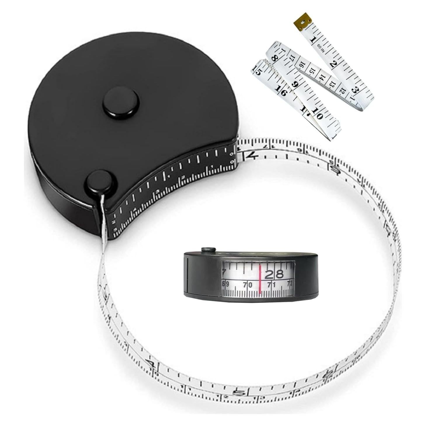 Cinta Métrica Wokaku 150cm Doble Escala con Pin de Bloqueo