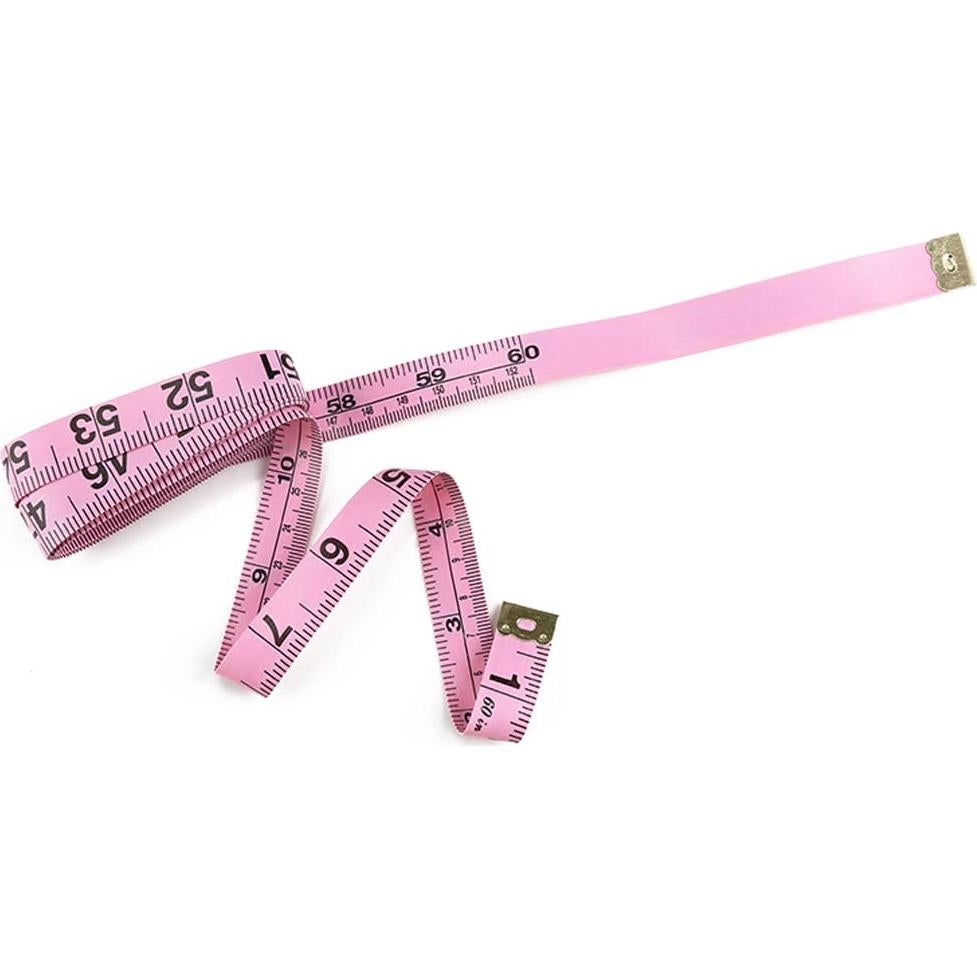 Cinta Métrica Rosa 150 cm Vastland - 3 Paquete Flexible