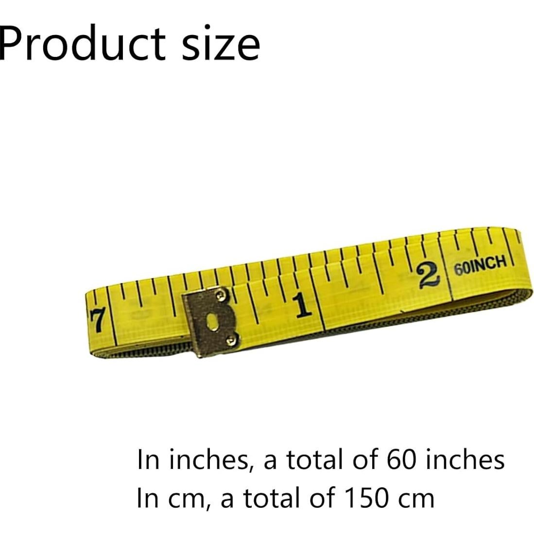 Cinta Métrica Suave GDMINLO 4 Piezas 150 cm Doble Escala