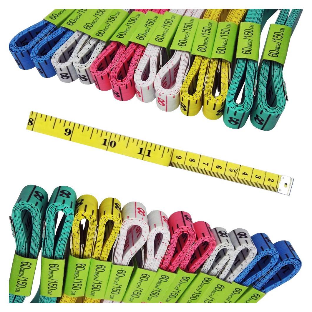 Cinta Métrica Suave ECTY 24 Pcs 150 cm Doble Escala