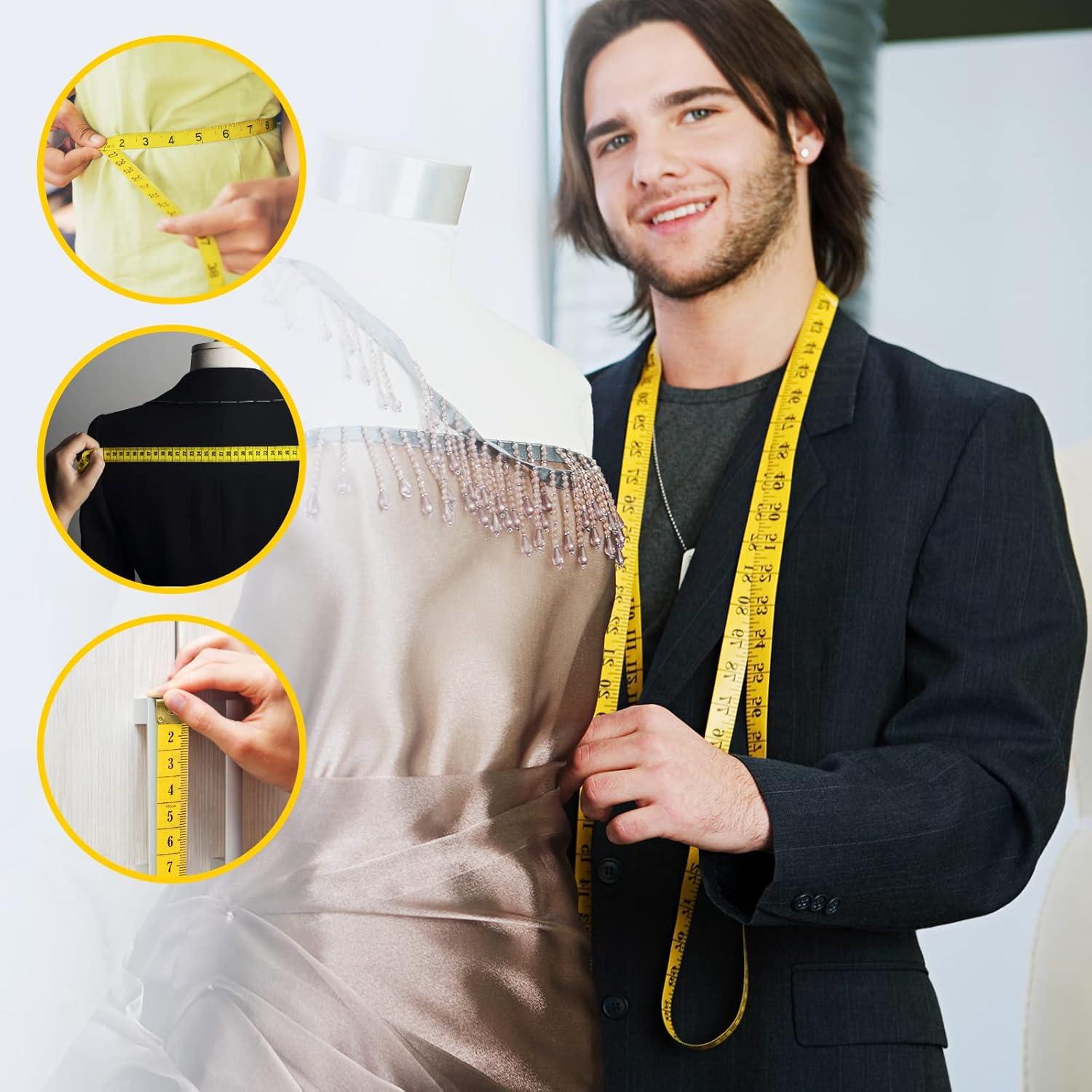 Cinta Métrica Suave ECTY 24 Pcs 150 cm Doble Escala