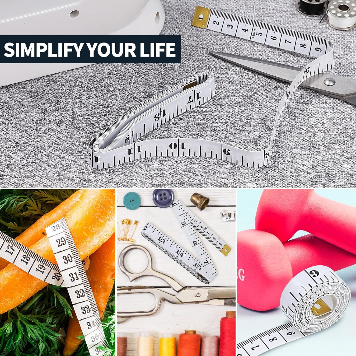 Cinta Métrica Suave ECTY 24 Pcs 150 cm Doble Escala