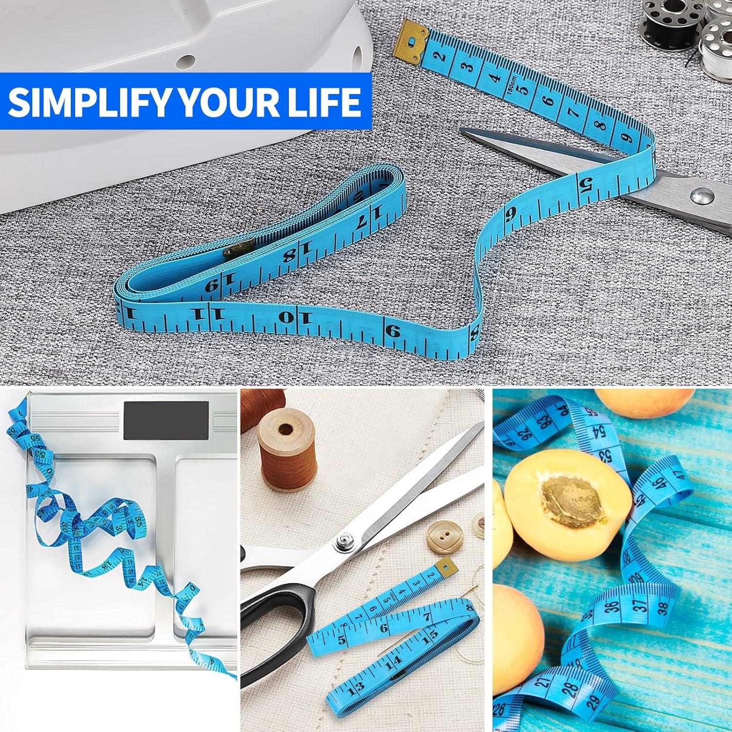 Cinta Métrica Suave ECTY 24 Pcs 150 cm Doble Escala