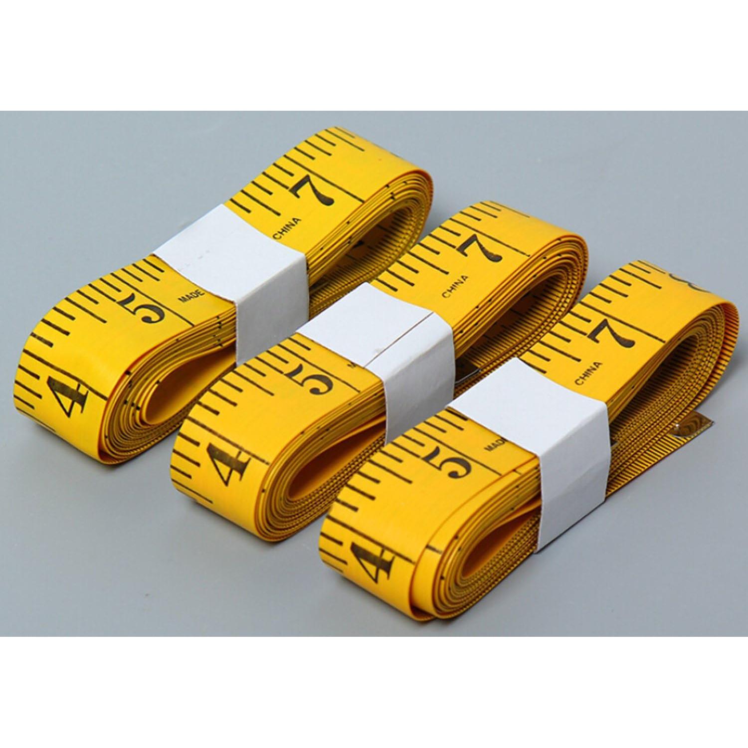 Cinta Métrica BSLINO 3pcs 300cm Fibra de Vidrio Doble Escala