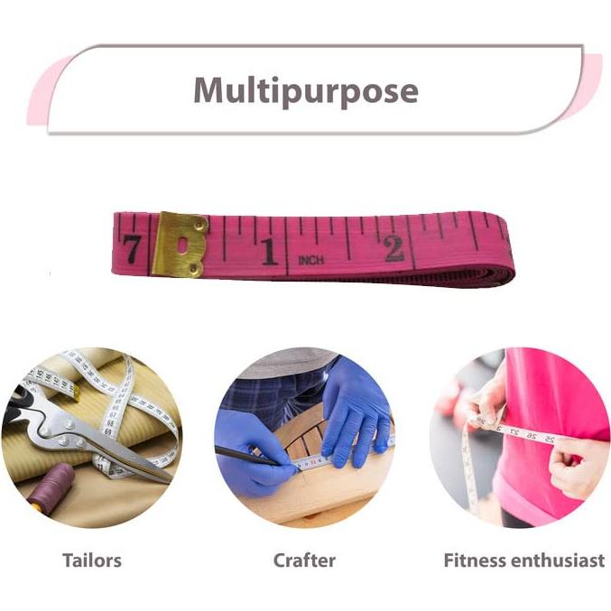 Cinta Métrica Gadgetime 1.6m Rosa Doble Cara para Costura