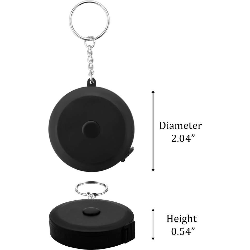 Cinta Métrica Retráctil VAXATO 1.5M Doble Cara 2PCS