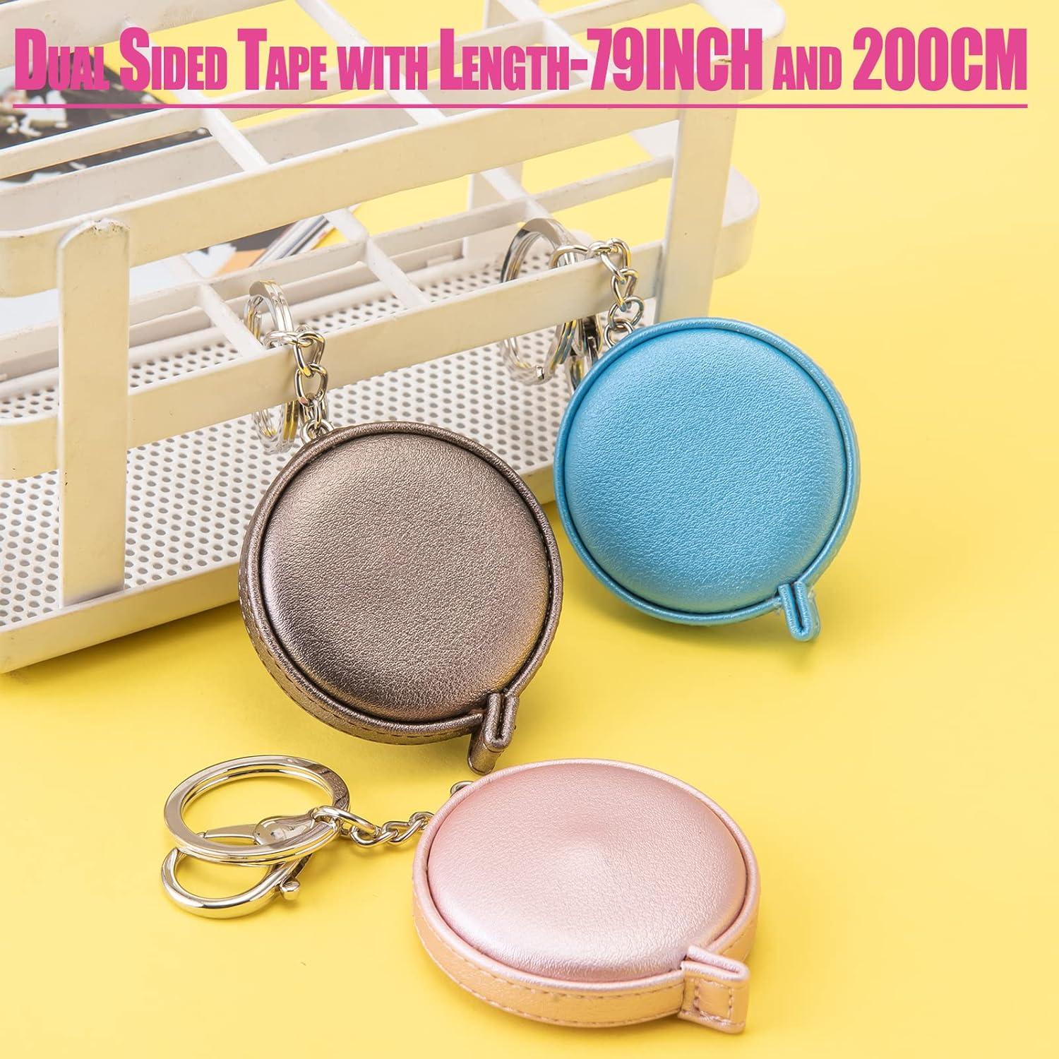 Paquete de 5 cintas métricas T-W-79 retráctiles 200cm y 150cm