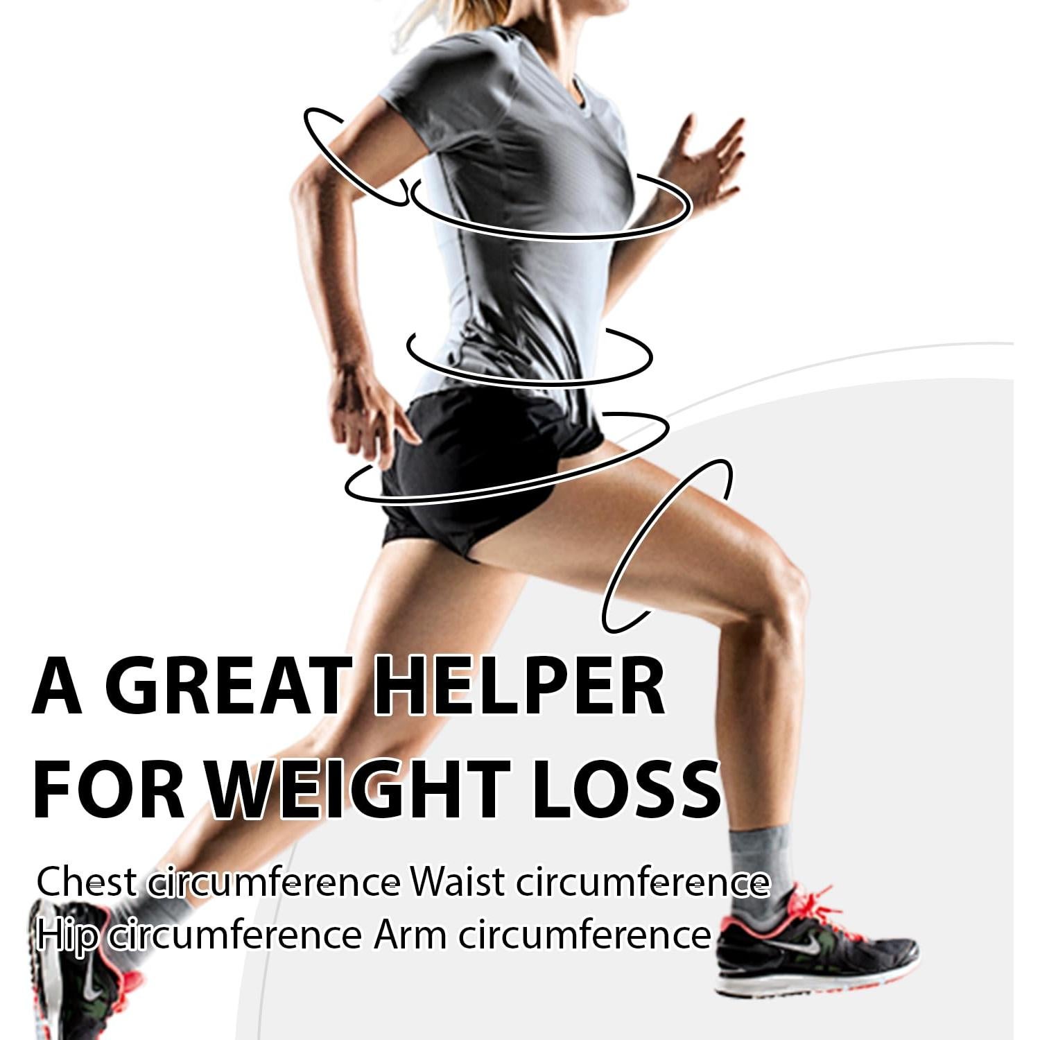 Cinta Métrica Retráctil Holyenten 150 cm Doble Escala Fitness