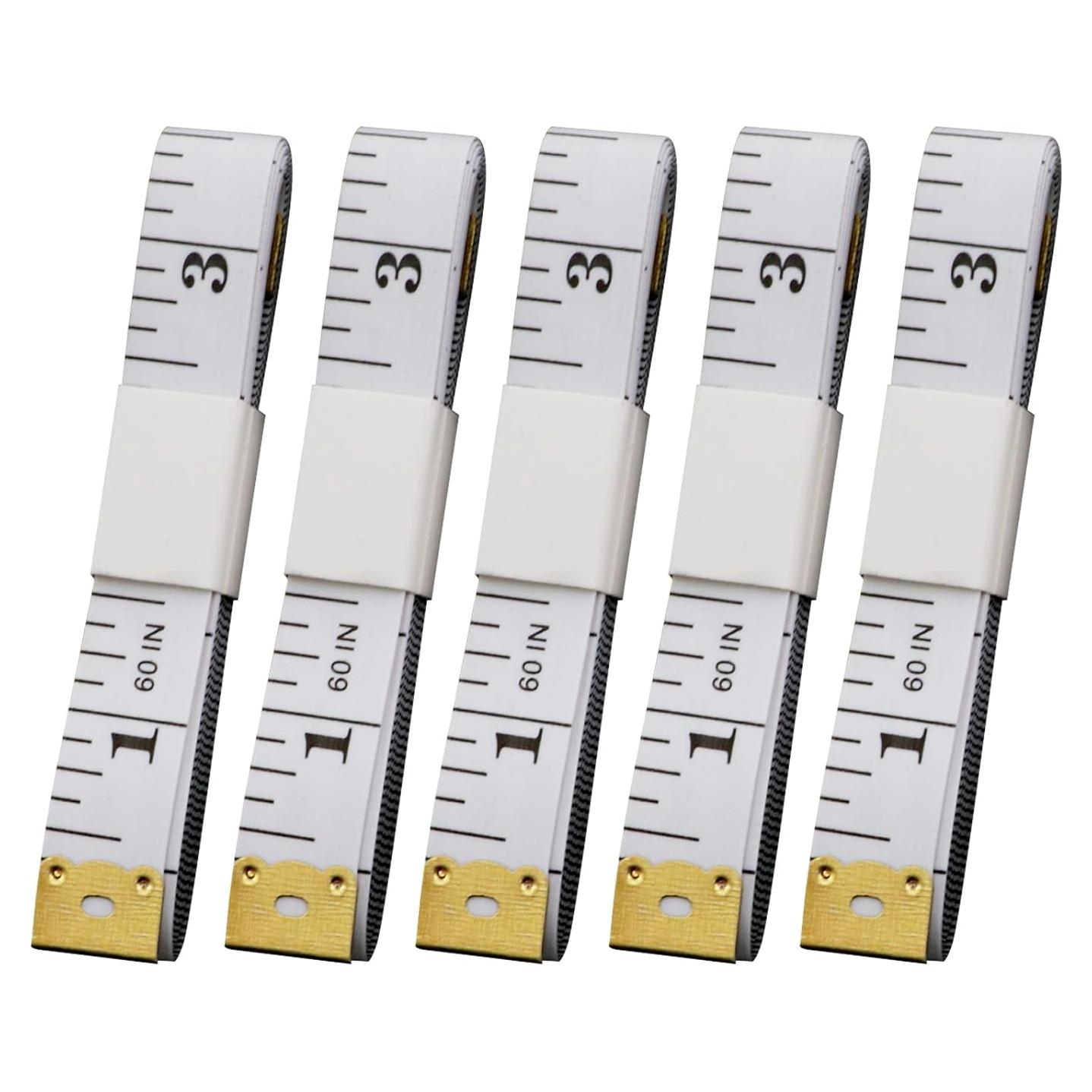 Cinta Métrica Flexible 5PCS Caishun 150cm Doble Cara