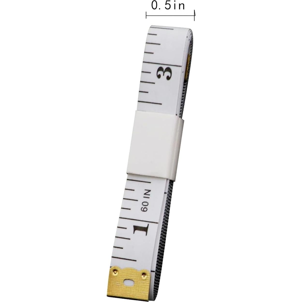 Cinta Métrica Flexible 5PCS Caishun 150cm Doble Cara