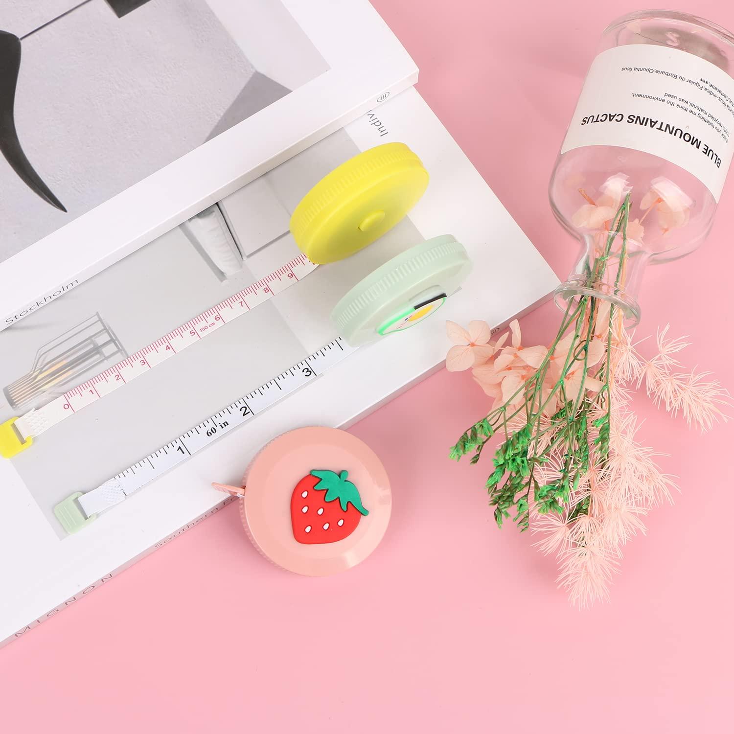 Paquete de 3 cintas métricas retráctiles UHOMENY 150 cm