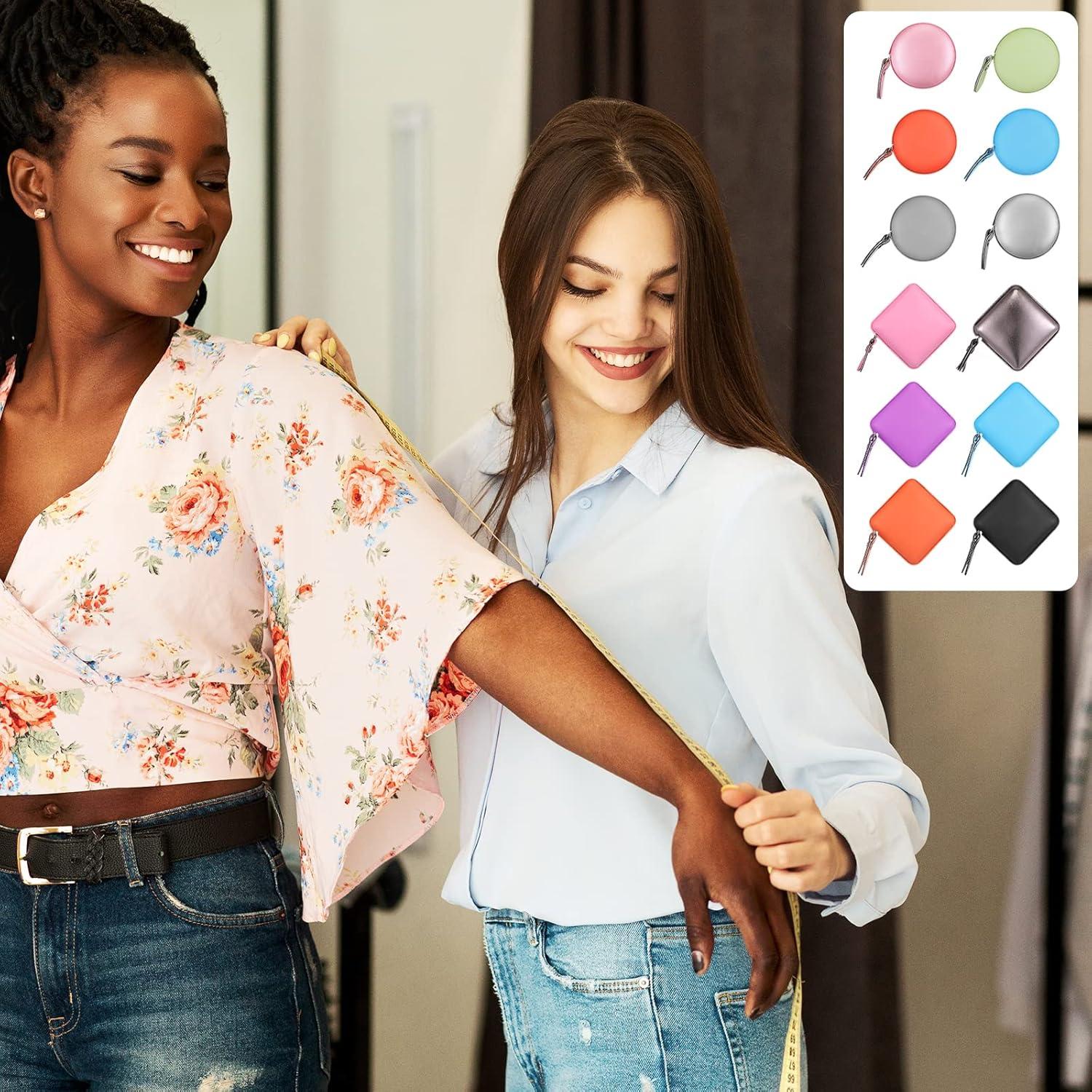 Cinta Métrica Retráctil HARFINGTON 150cm Doble Cara Naranja