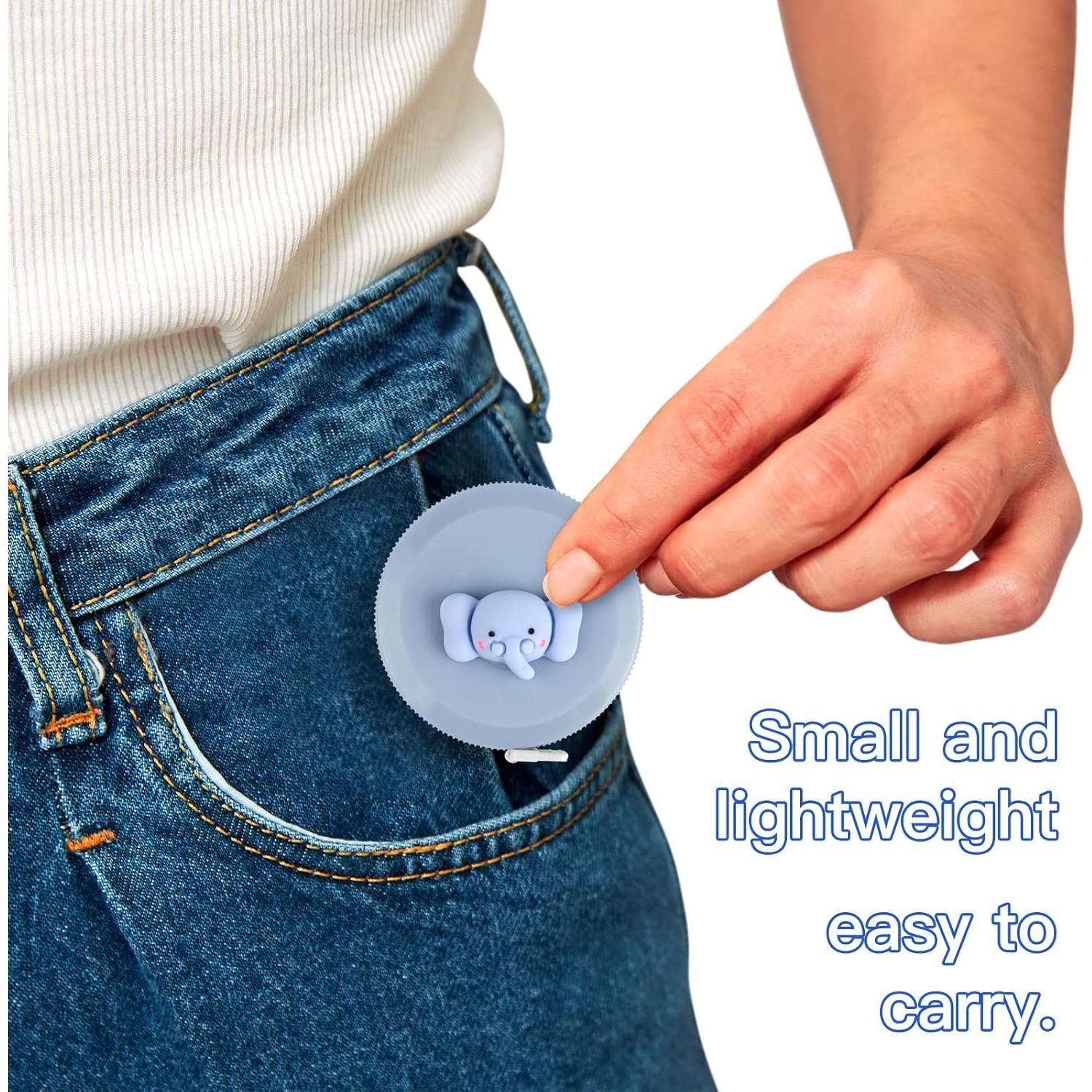 Cinta Métrica Retráctil ASTARON 4 Pcs 1.5 m para Sastrería