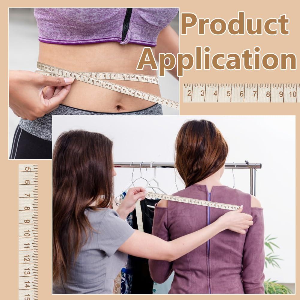 Cinta Métrica de Tela BENECREAT 9.14m para Medir Cuerpo