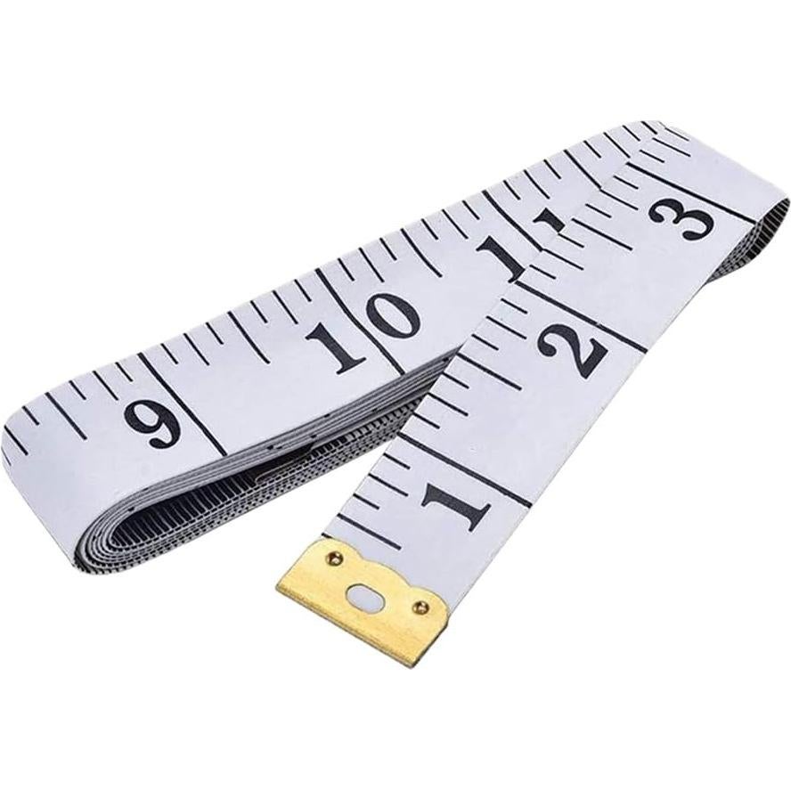 Dual Scale Flexible Tape Measure, Soft Measuring Tape for Weight Loss Body Measurement Sewing Tailor Craft