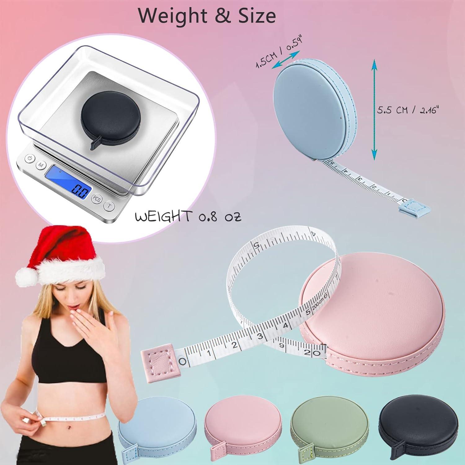 Cinta Métrica Doble Cara L1 - Paquete de 4, 200 cm, Multicolor