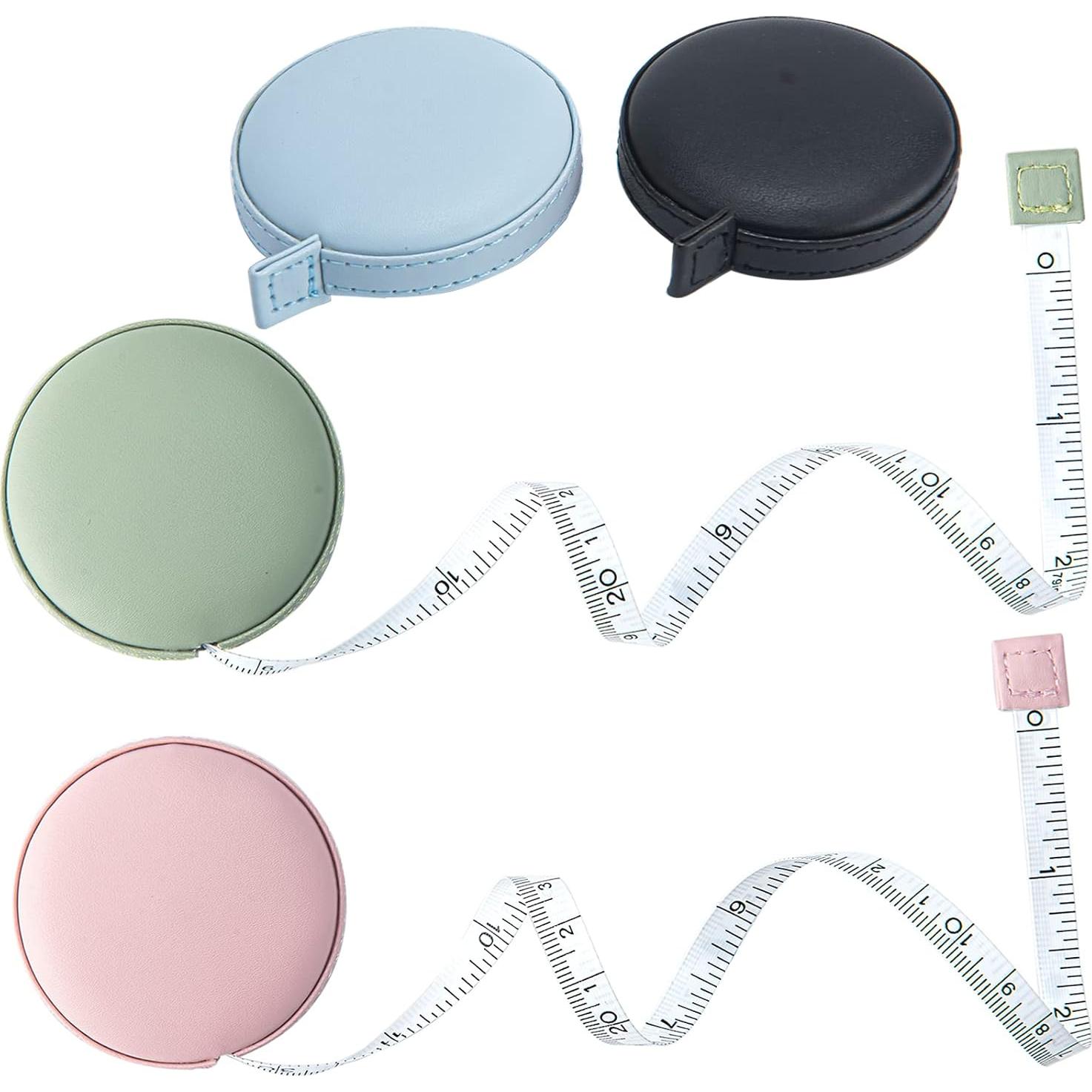 Cinta Métrica Doble Cara L1 - Paquete de 4, 200 cm, Multicolor