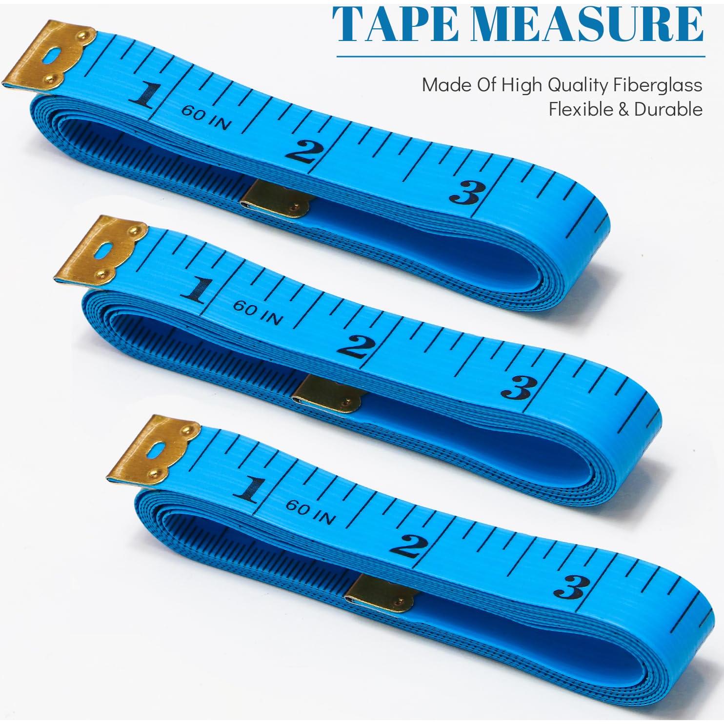 Cinta Métrica de Tela Suave MYGBBKITDEC 3 Paquete 150 cm