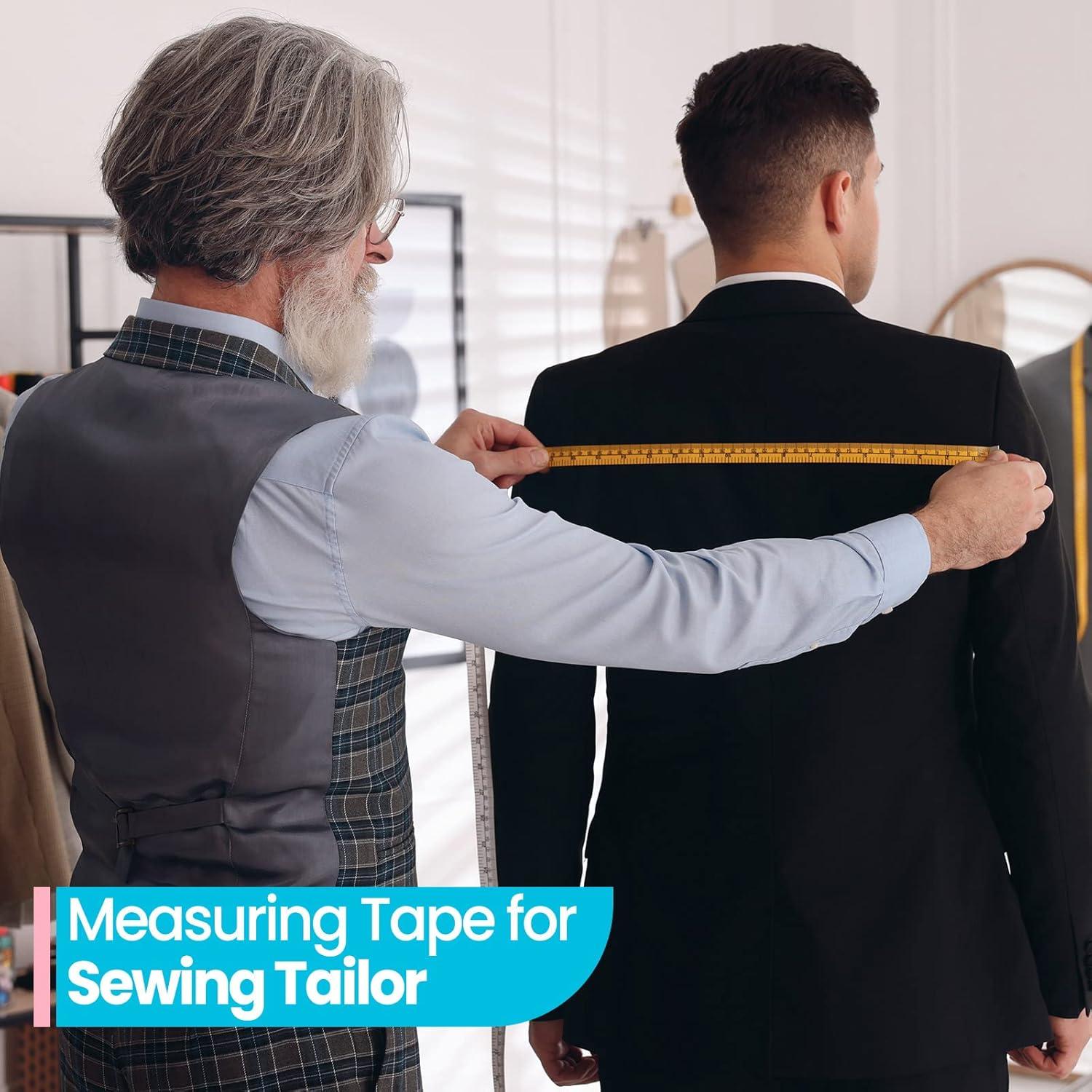 Cinta Métrica Suave Yunsailing 96 Piezas 150 cm Doble Escala