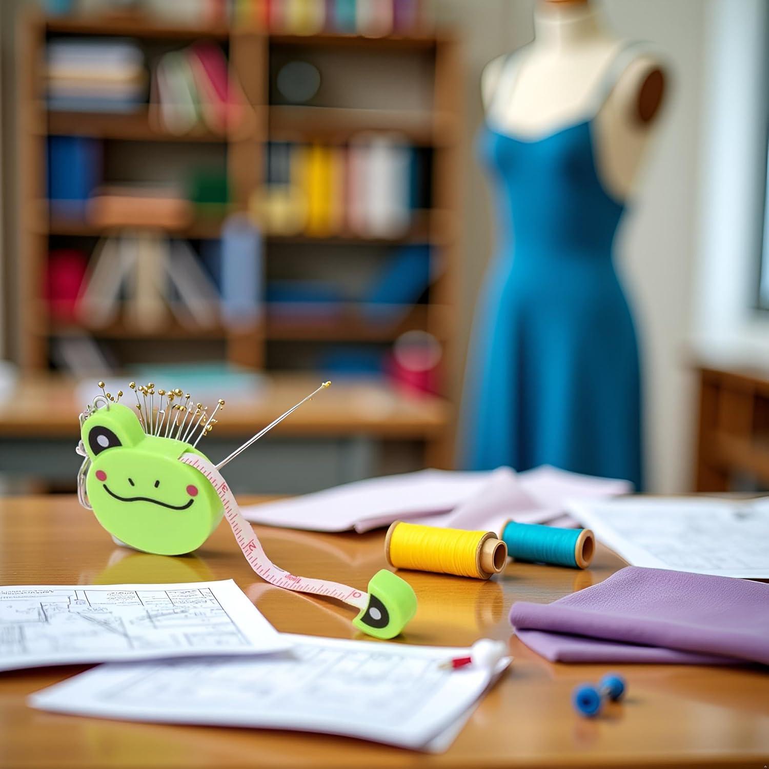 Cinta Métrica Retráctil Junfamilee 152.4 cm para Costura