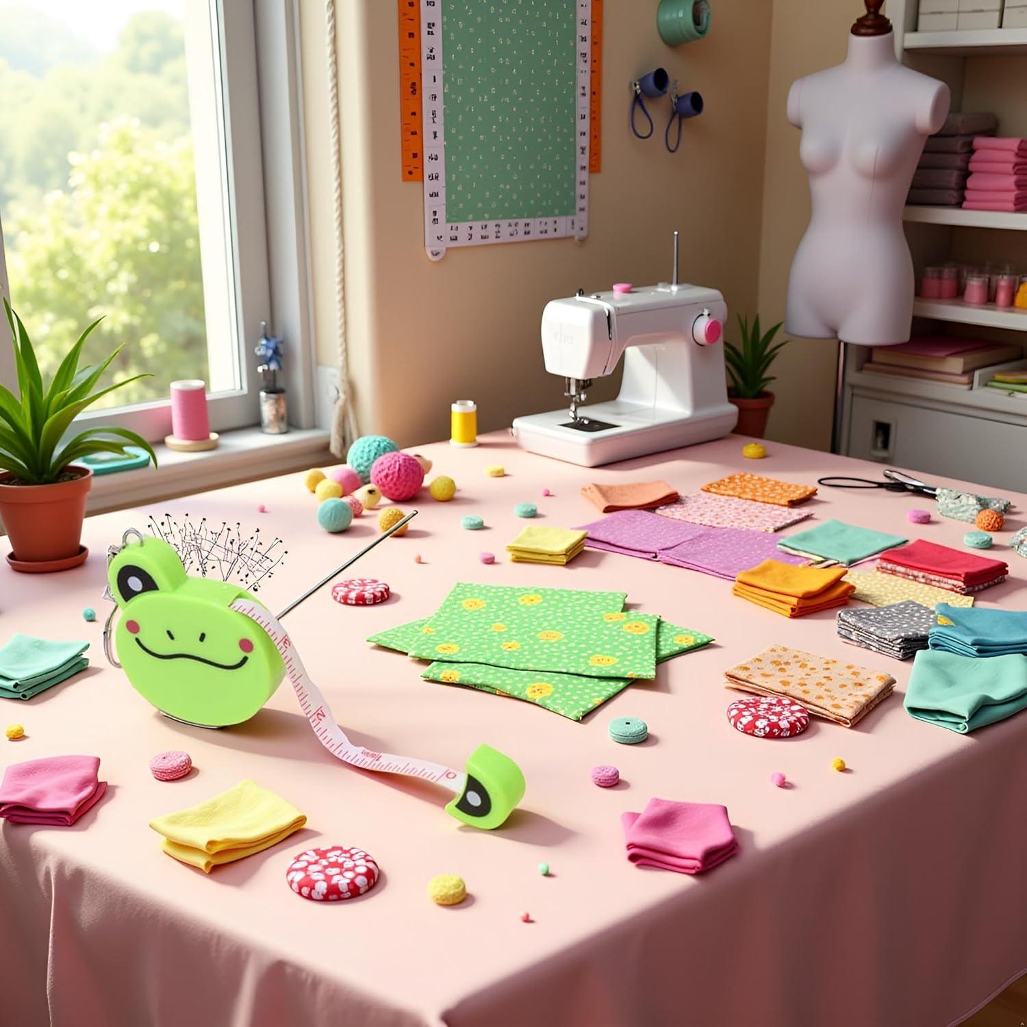 Cinta Métrica Retráctil Junfamilee 152.4 cm para Costura