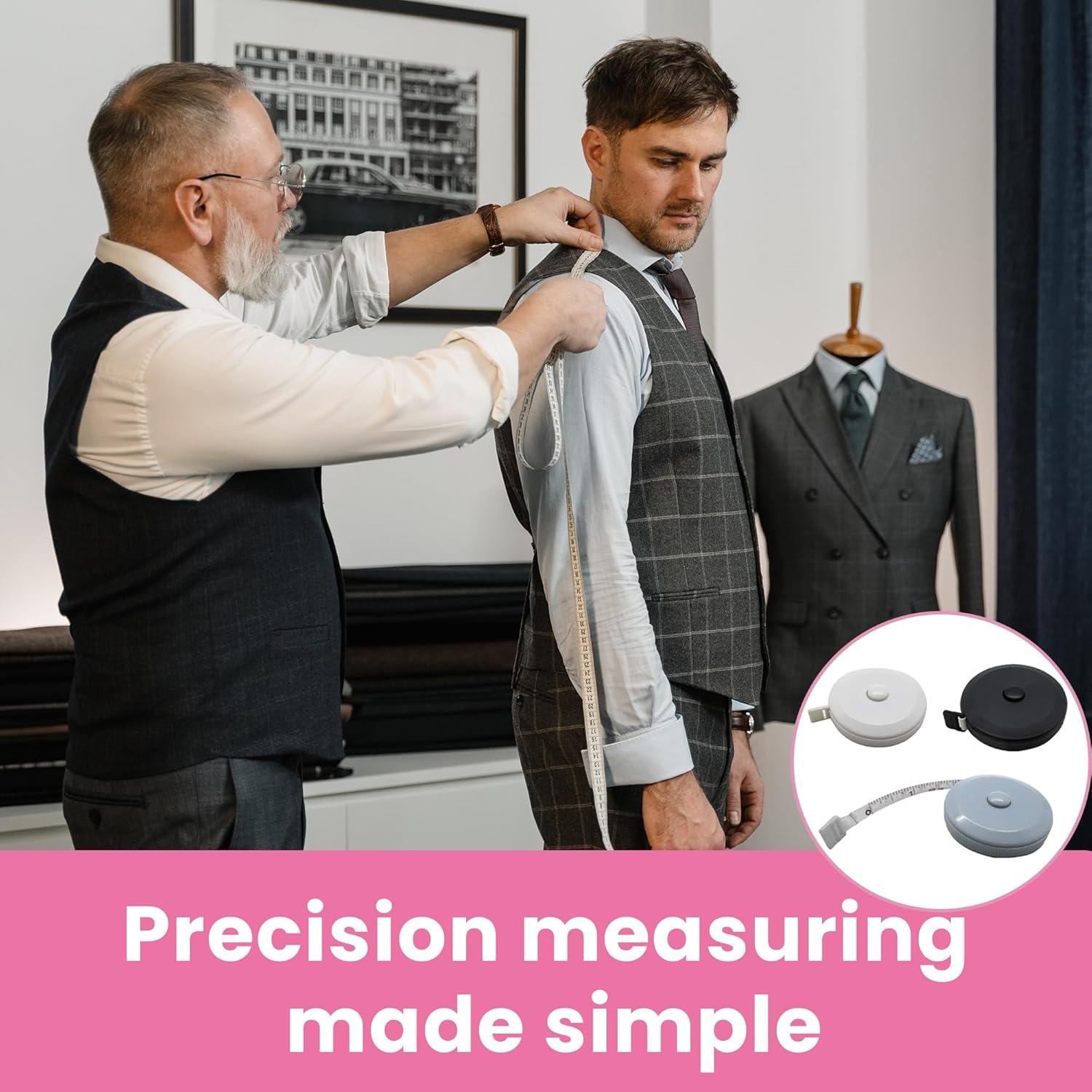 Cinta Métrica Retráctil Gadgetime - Paquete de 3 Unidades 152.4 cm