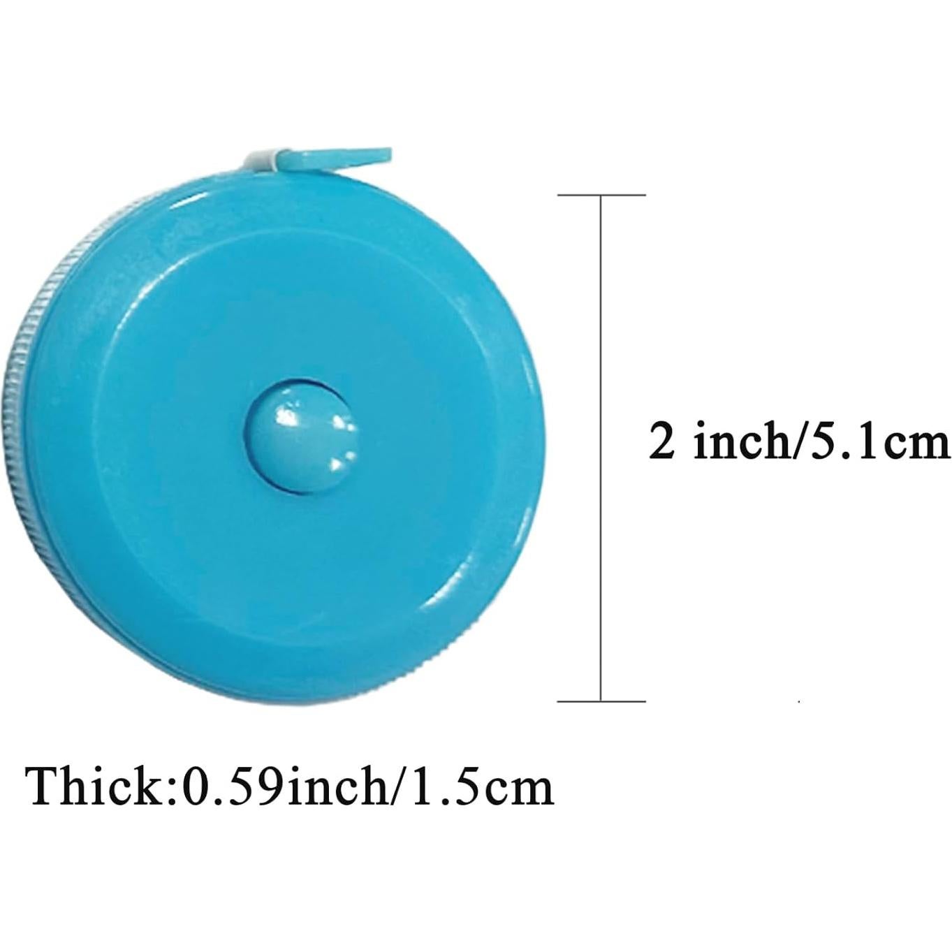 Paquete de 3 Cintas Métricas Retráctiles 1.5m GDMINLO