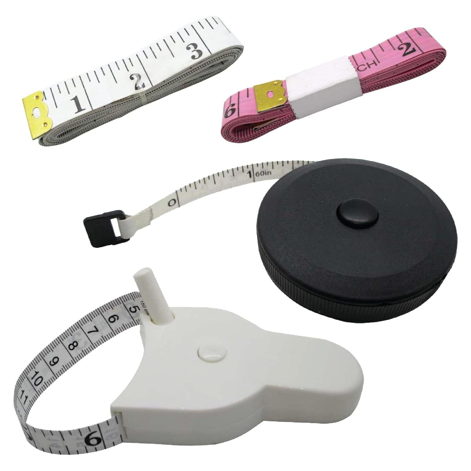 Cinta Métrica Retráctil Gadgetime - Paquete de 4 Unidades