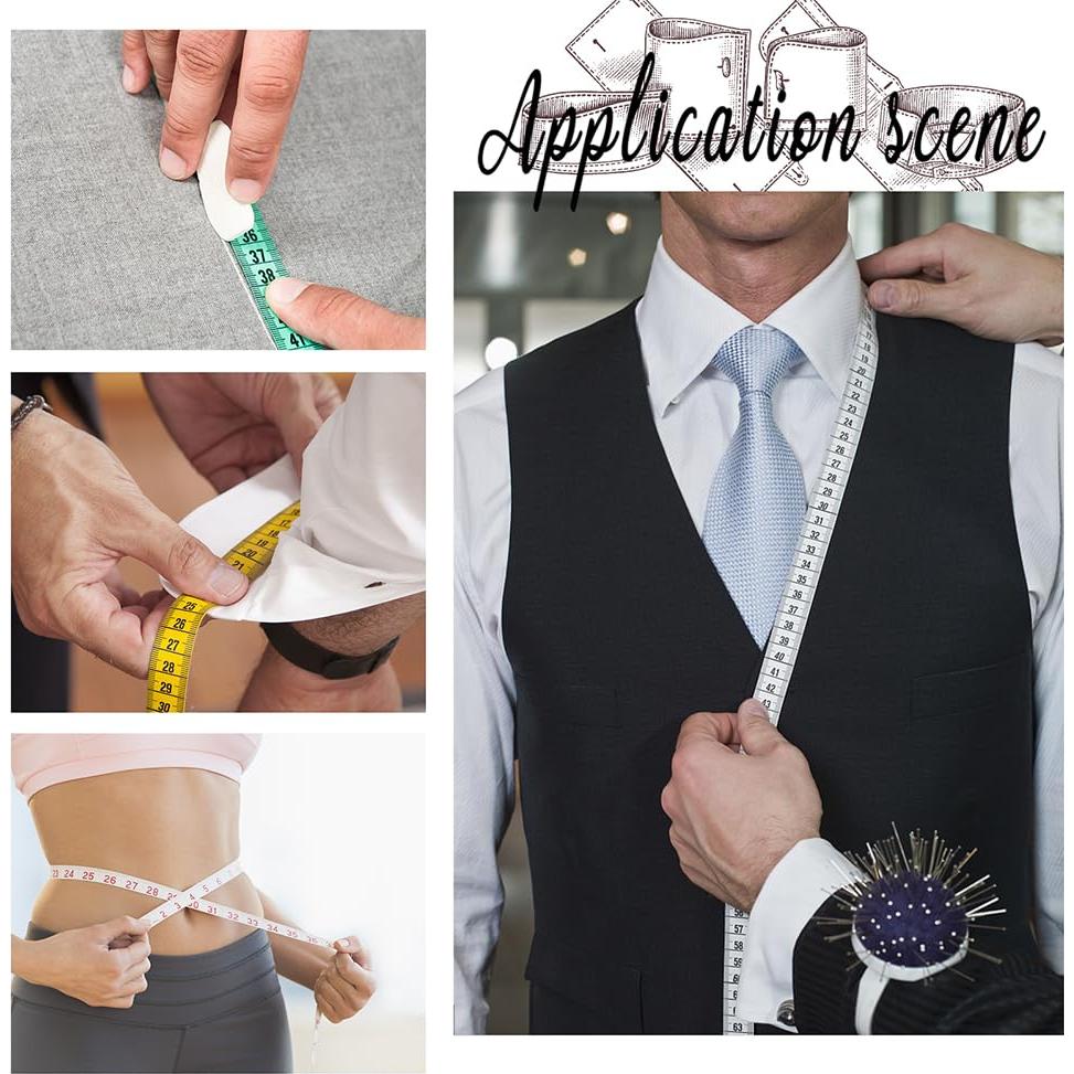 Cinta Métrica de Algodón PH PandaHall 10m 2 Estilos para Coser