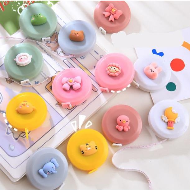 Cinta Métrica Retráctil 150 cm Junfamilee Suave y Flexible