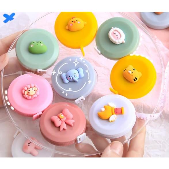 Cinta Métrica Retráctil 150 cm Junfamilee Suave y Flexible