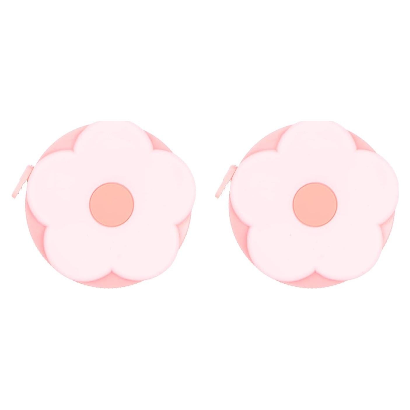 Cinta Métrica Retráctil HARFINGTON 150cm Doble Cara Rosa