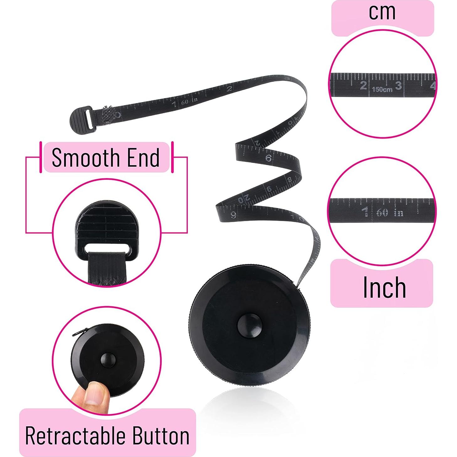 Cinta Métrica Suave y Retráctil Mr. Pen 150 cm 2 Piezas