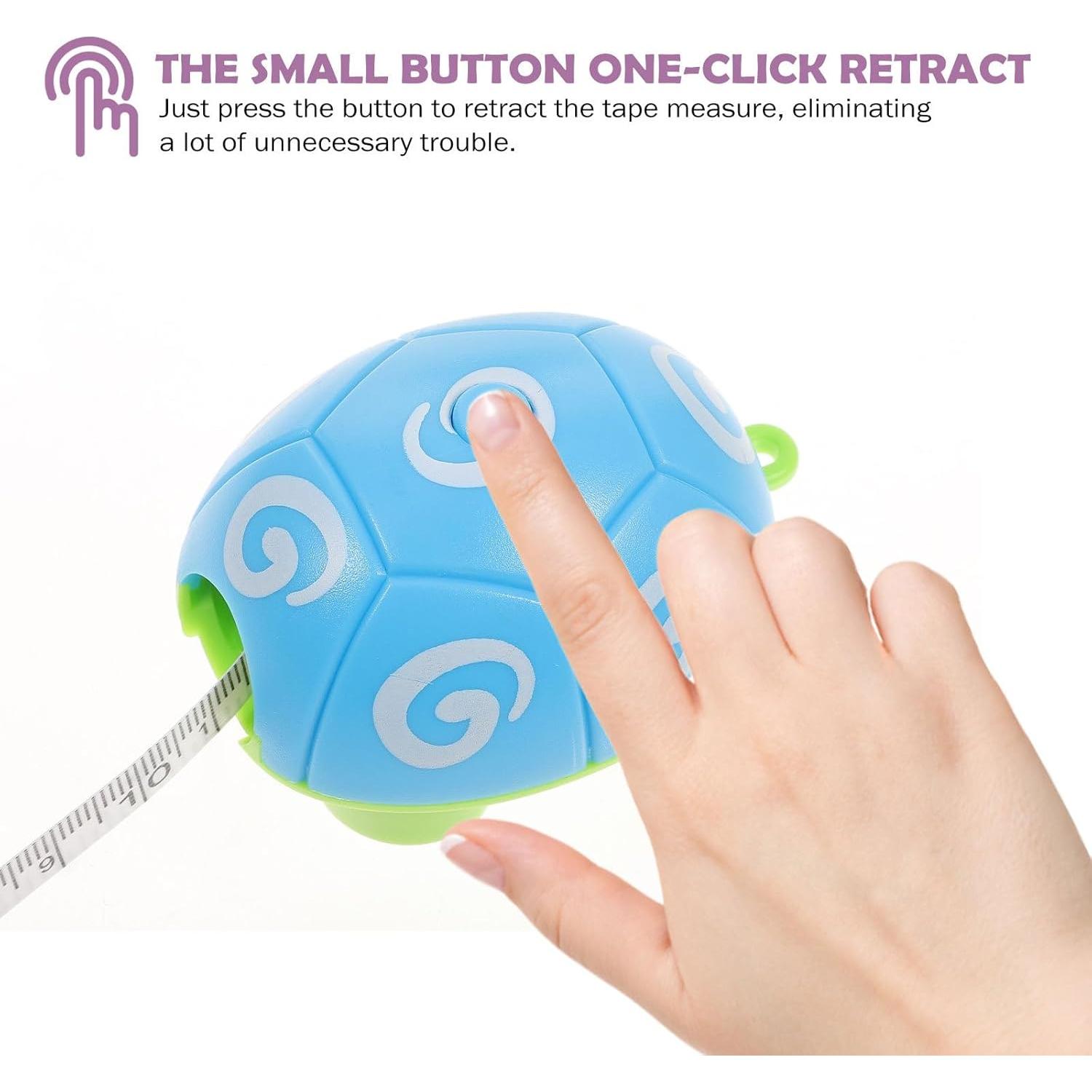 Cinta Métrica Corporal Retráctil iplusmile Tortuga 100cm