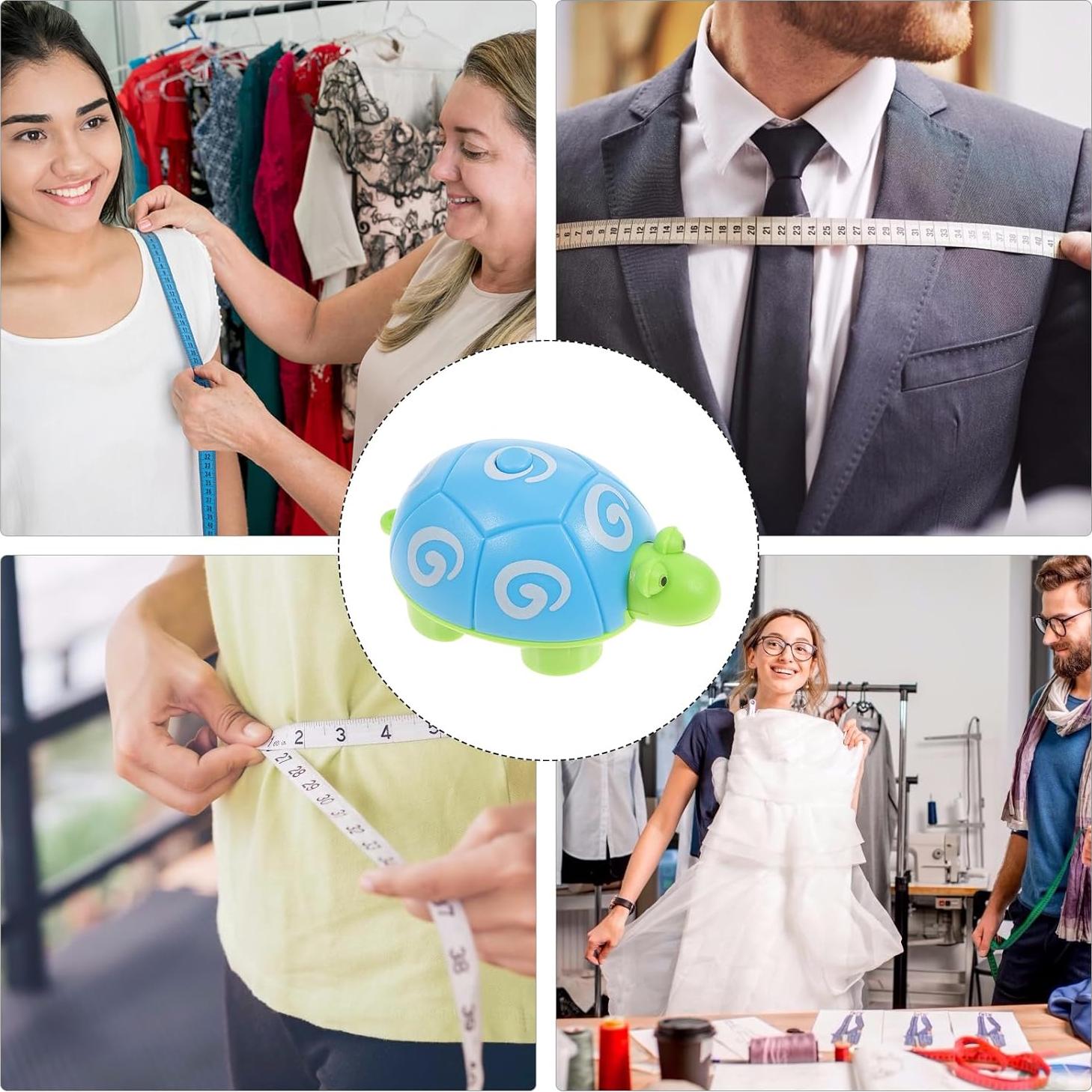 Cinta Métrica Corporal Retráctil iplusmile Tortuga 100cm