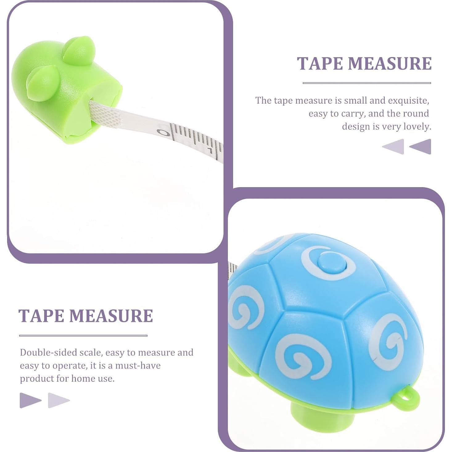 Cinta Métrica Corporal Retráctil iplusmile Tortuga 100cm