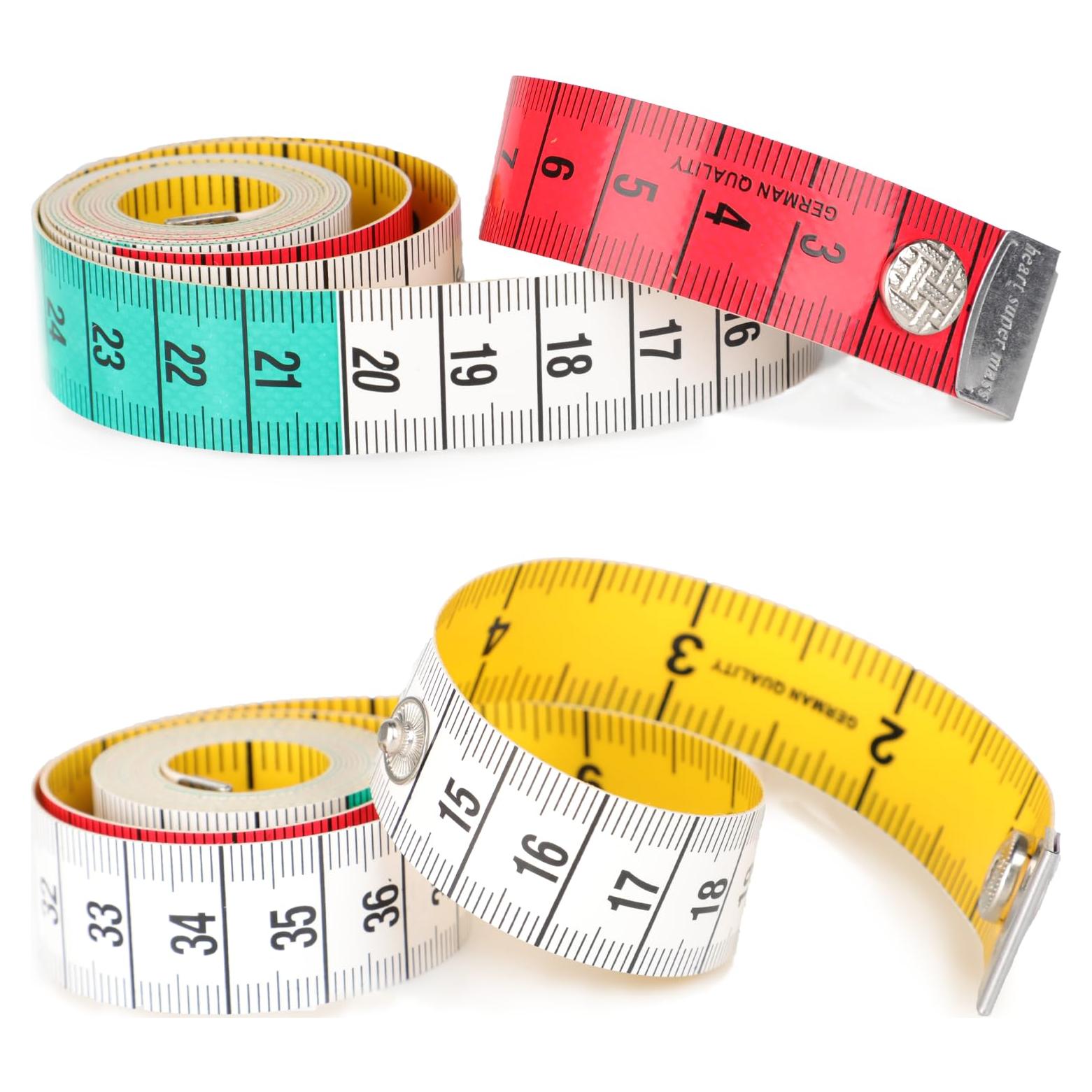 Cinta Métrica Doble Escala Motroce 150 cm/60 Pulgadas 2PCS