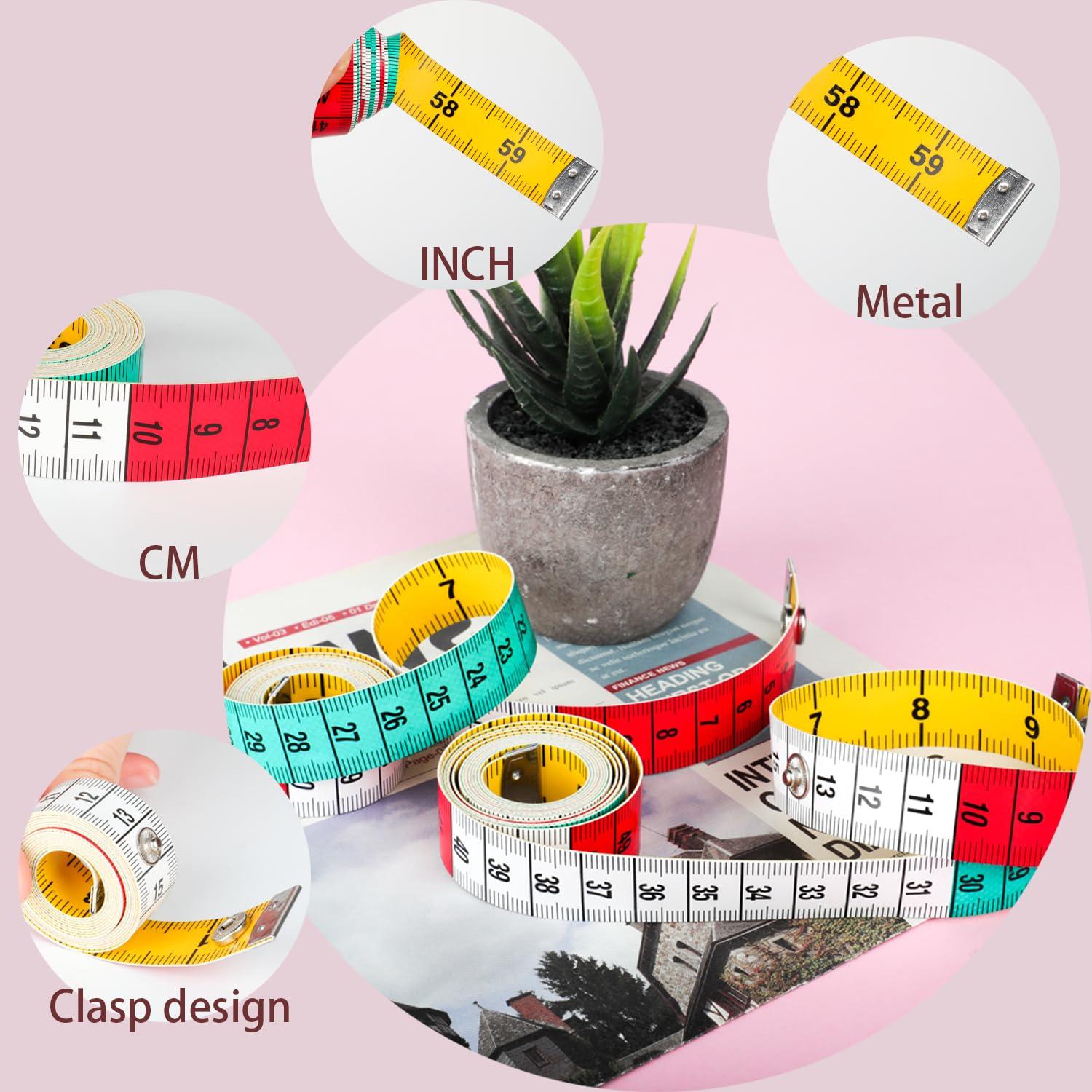 Cinta Métrica Doble Escala Motroce 150 cm/60 Pulgadas 2PCS