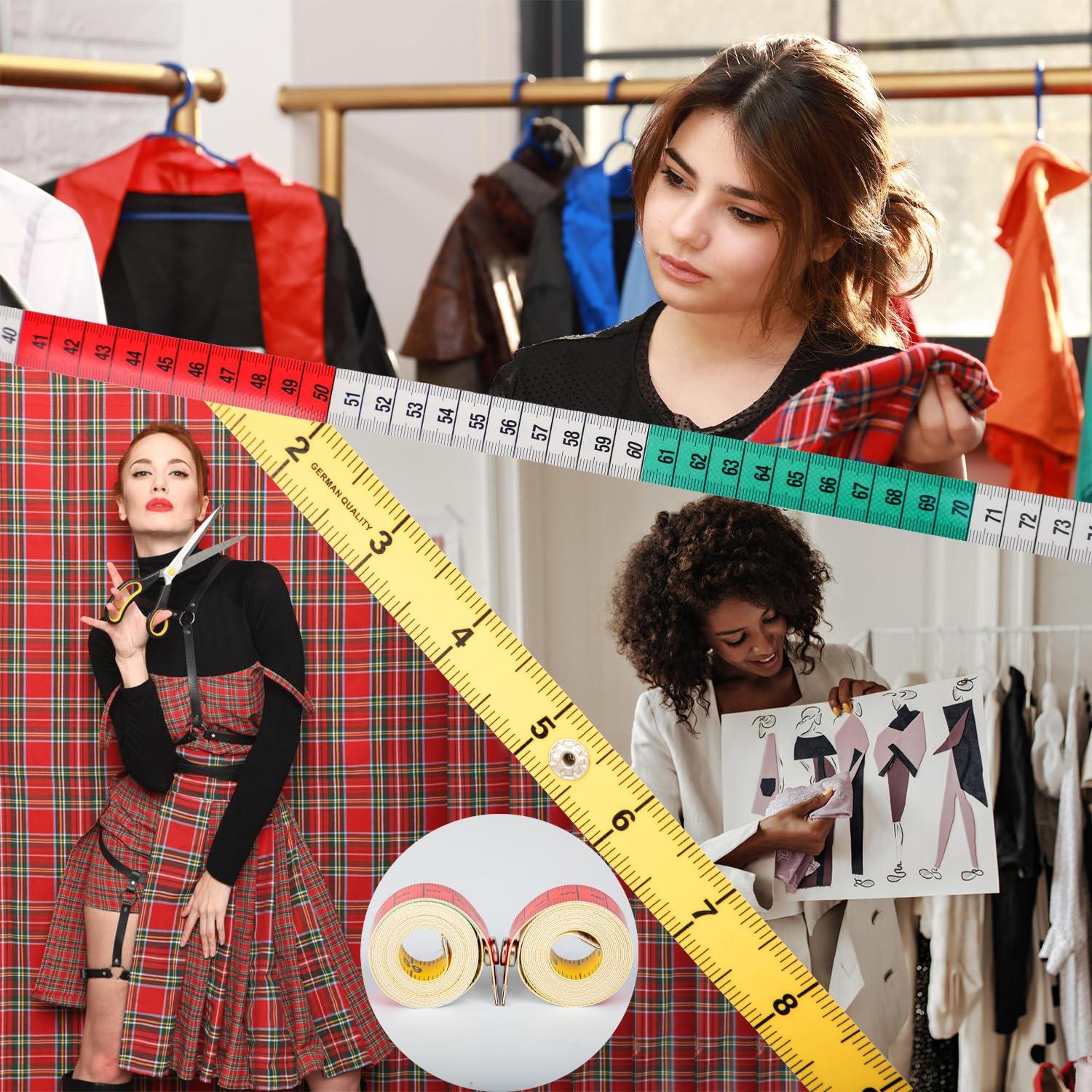 Cinta Métrica Doble Escala Motroce 150 cm/60 Pulgadas 2PCS