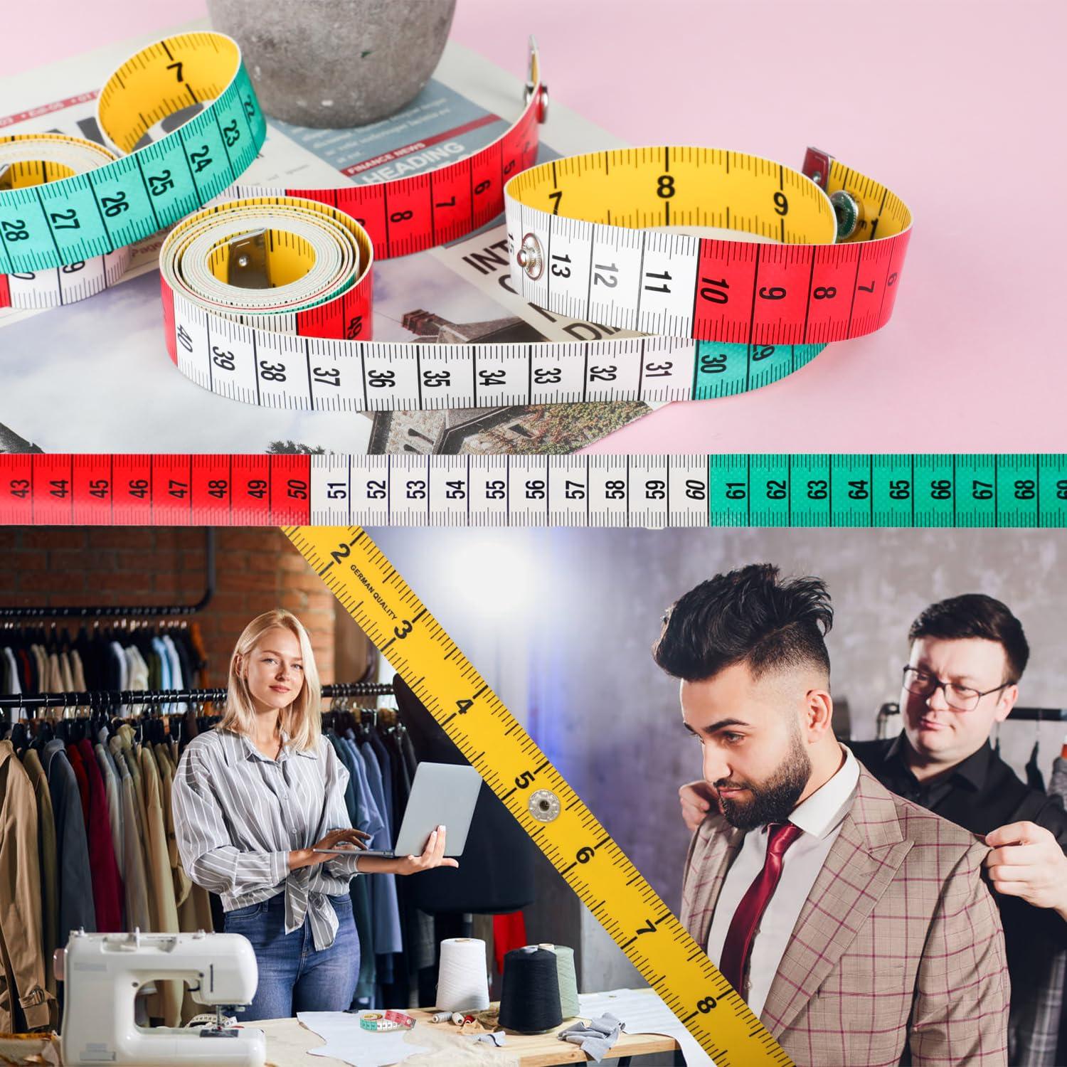 Cinta Métrica Doble Escala Motroce 150 cm/60 Pulgadas 2PCS