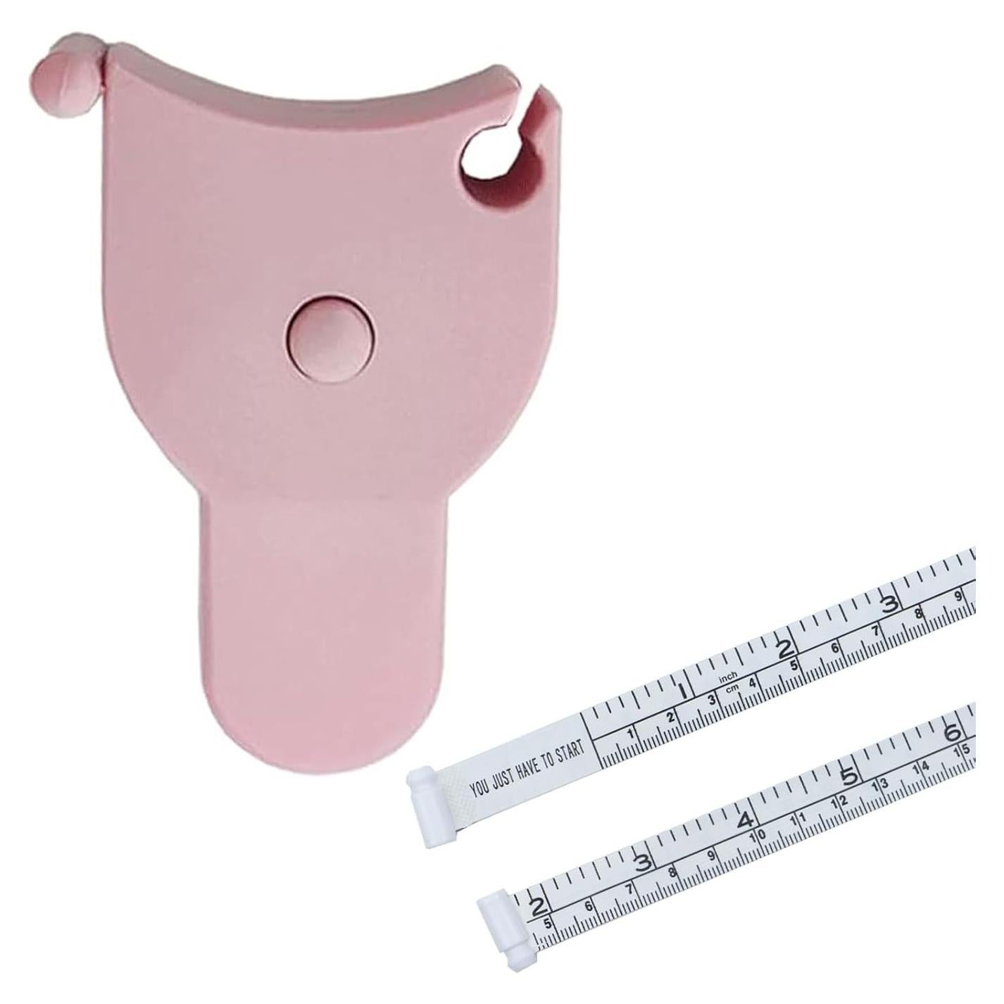 Cinta de Medición Corporal Draduo 152.4 cm Rosa Doble Escala