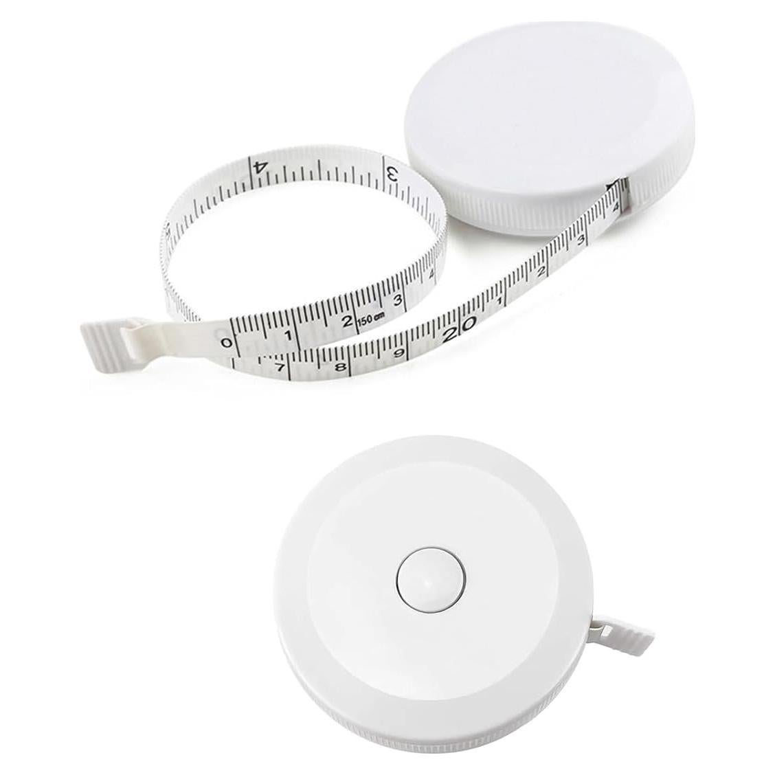 Cinta Métrica Retráctil DWYGZSTR 150 cm Doble Escala 2 Pcs