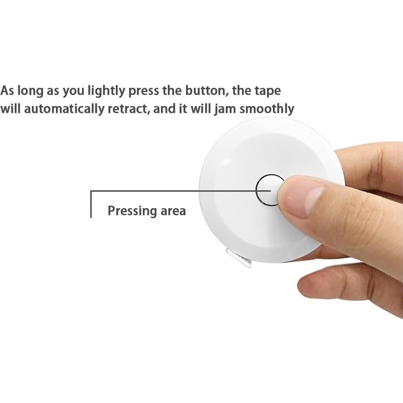 Cinta Métrica Retráctil DWYGZSTR 150 cm Doble Escala 2 Pcs